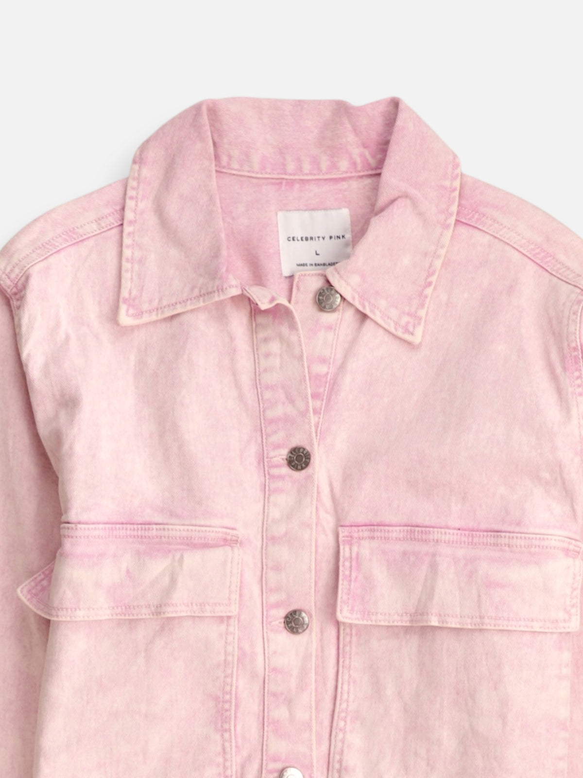 Chaqueta Denim Basic - Mujer - Large