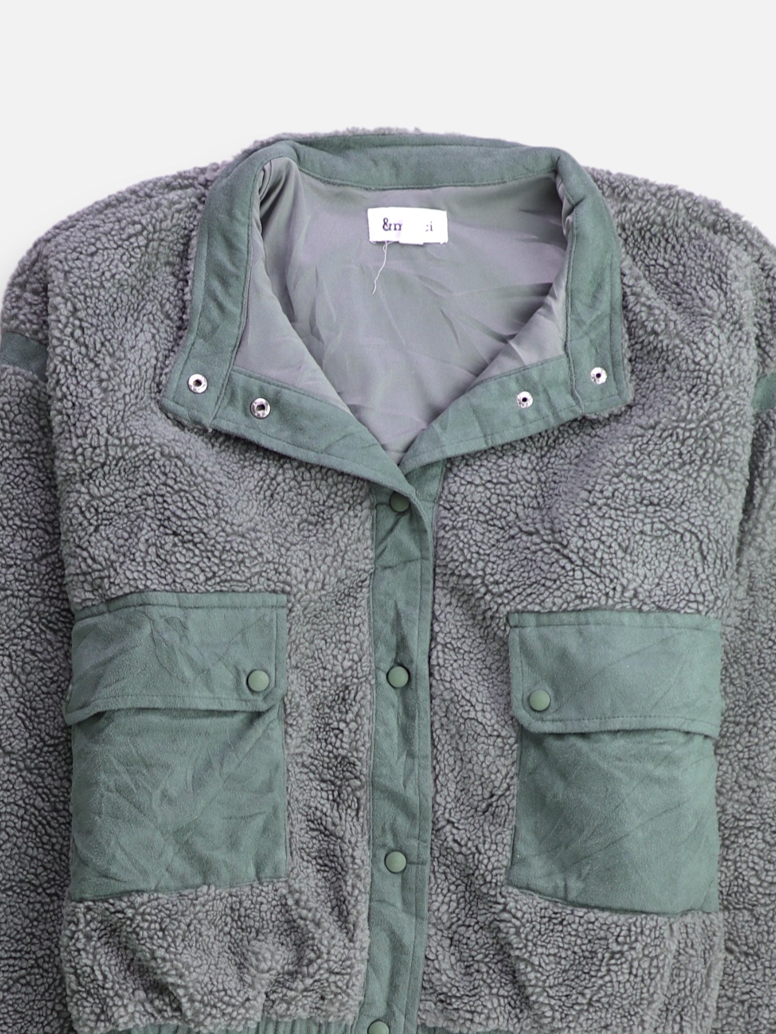 Chaqueta Casual Teddy - Mujer - Medium