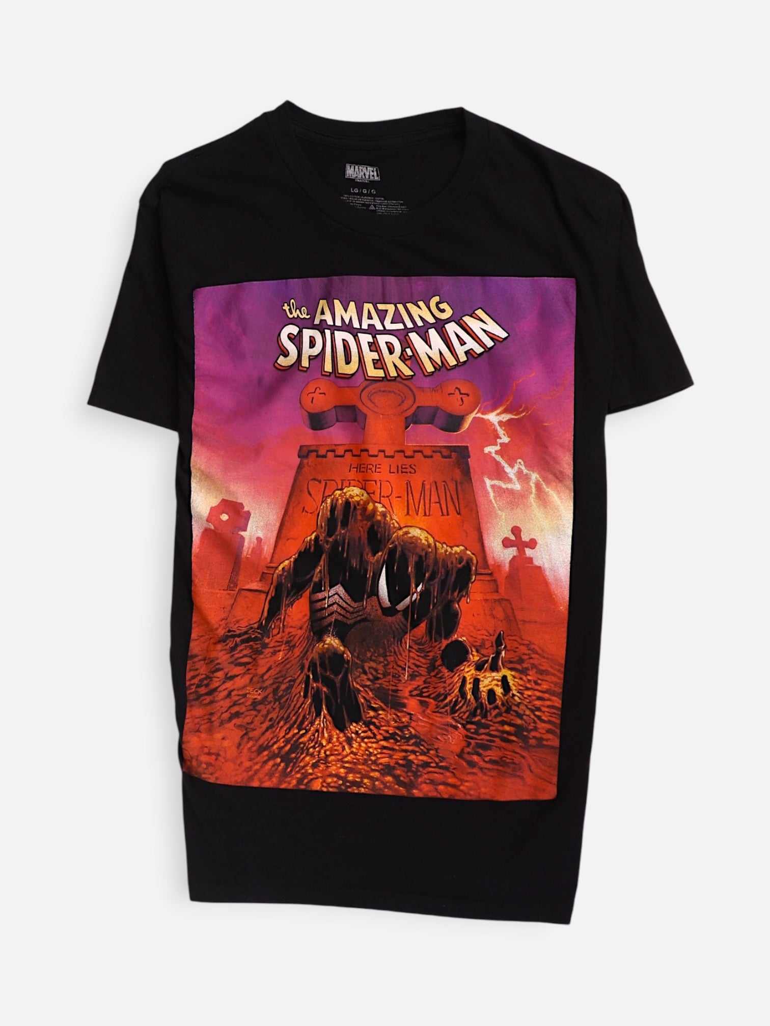 Marvel Camiseta Grafica - Hombre - Large