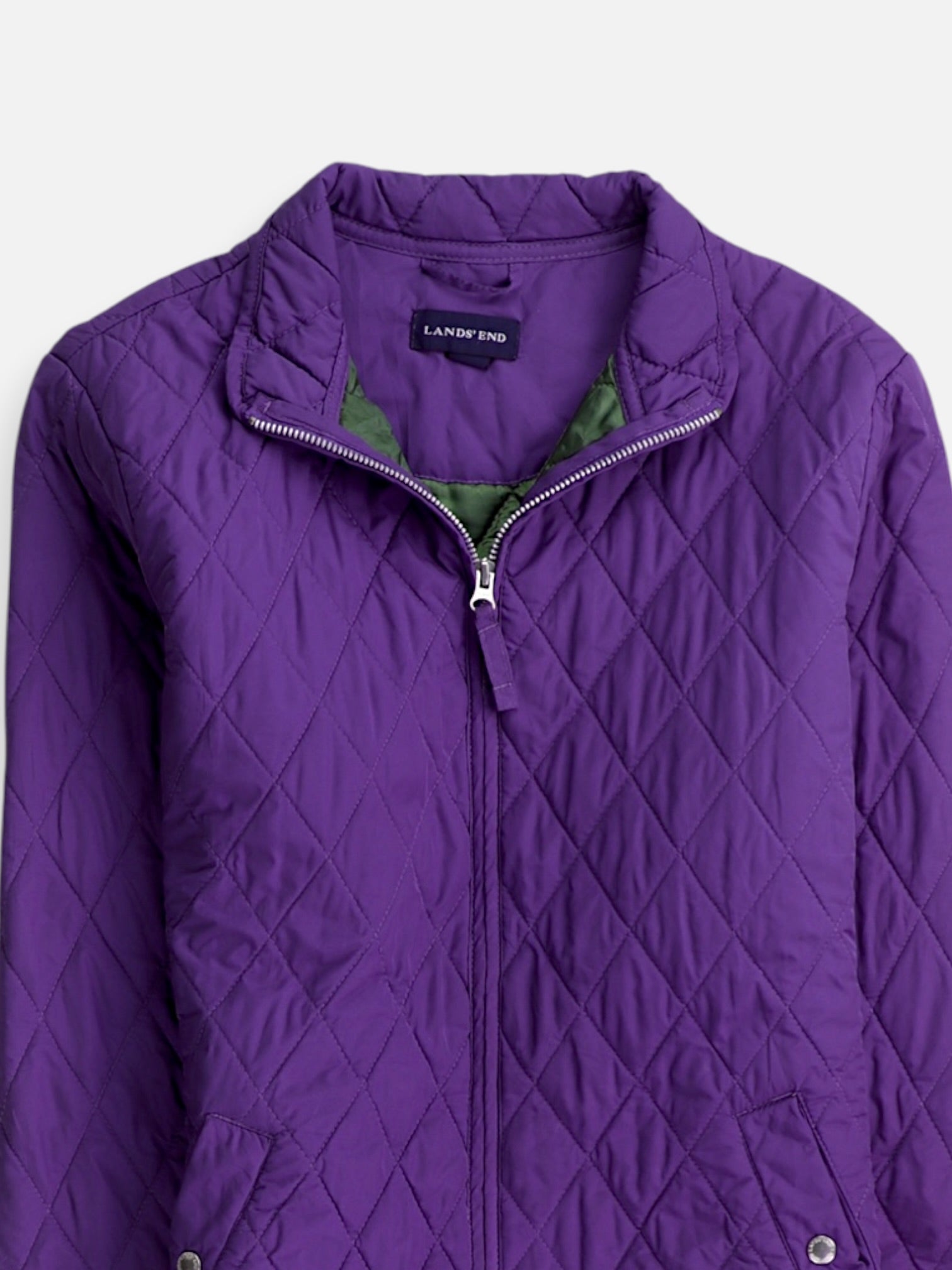 LANDS END Chaqueta Casual Basic - Mujer - Medium