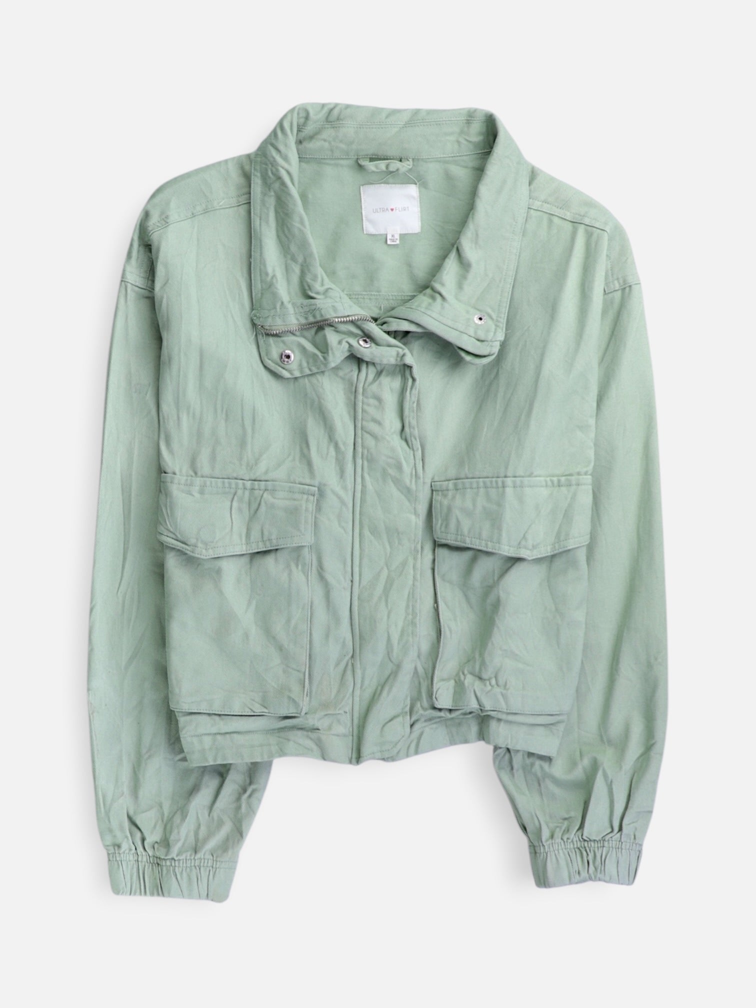 Chaqueta Denim Crop Top - Mujer - XL