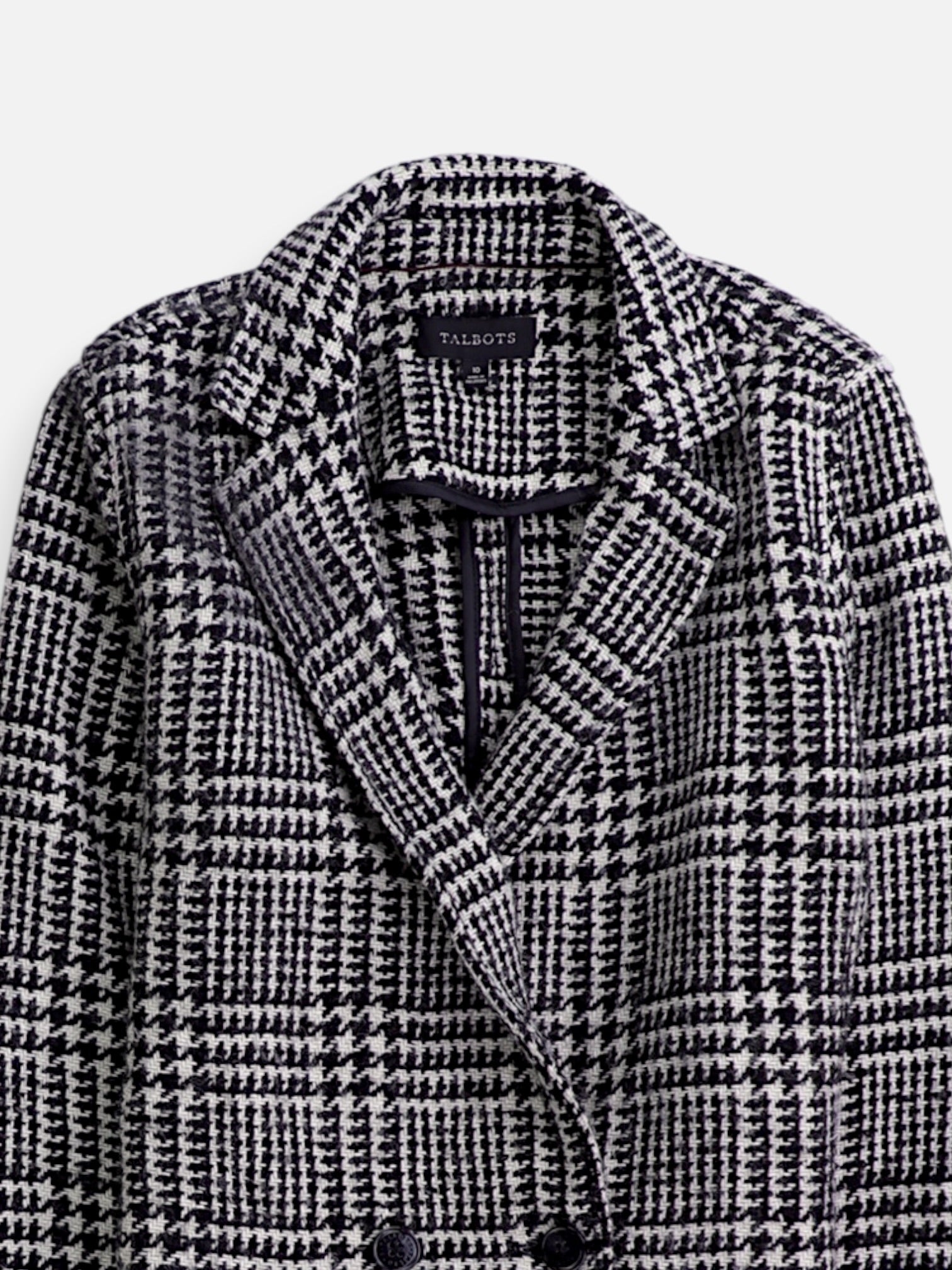 TALBOTS Chaqueta Casual Plaid Types - Mujer - 10