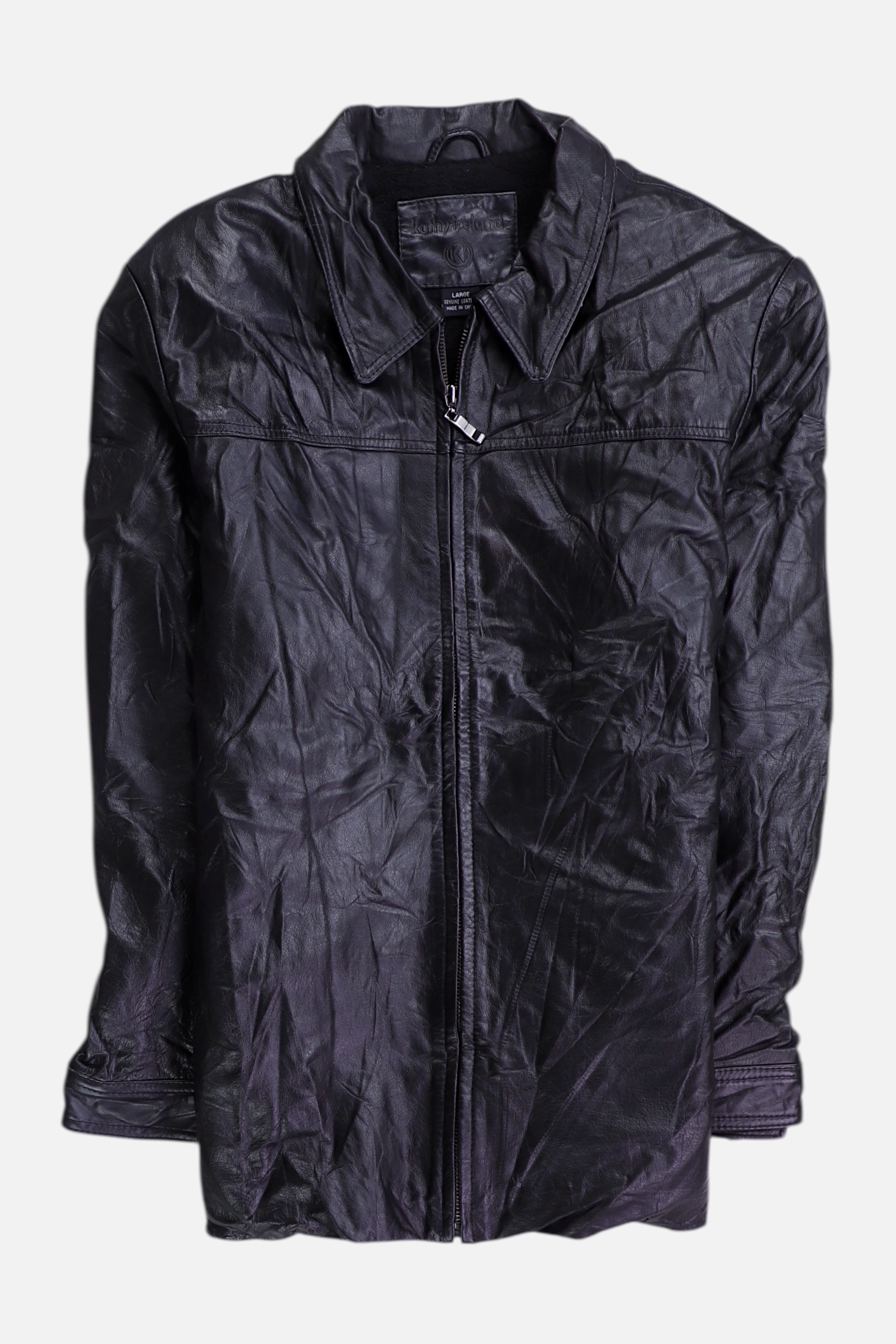 unbra Chaqueta Casual Cuero - Hombre - Large