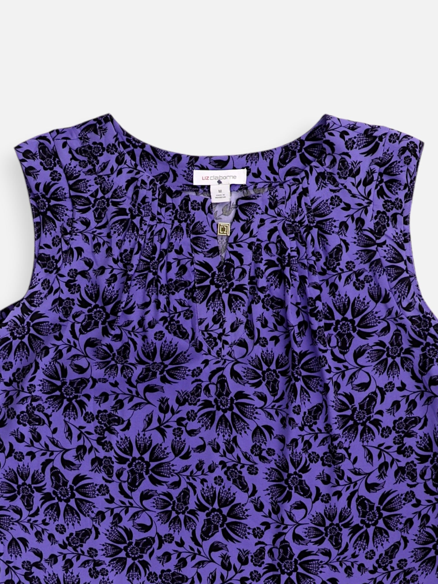 LIZ claiborne Blusa Casual - Mujer - Medium