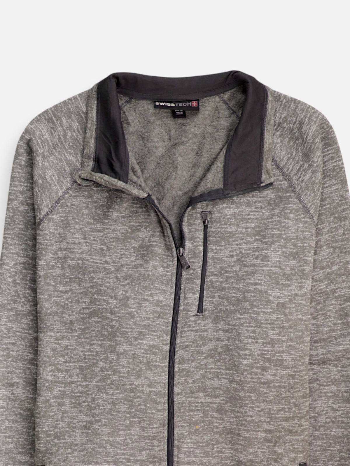 SwissTech Sudadera Fleece Basic - Hombre - 2XL