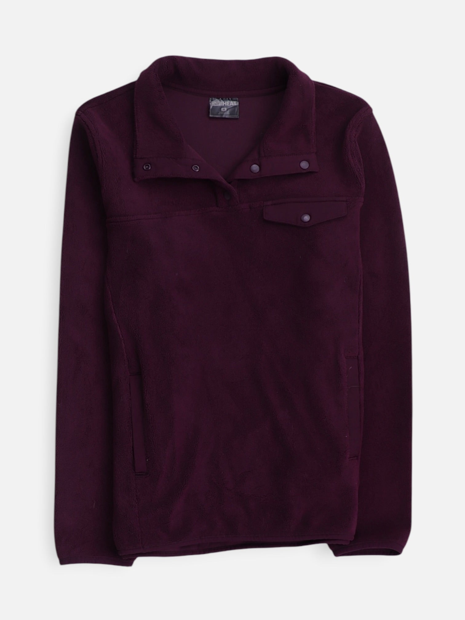 32 HEAT COOL Sueter Fleece Casual - Mujer - Medium