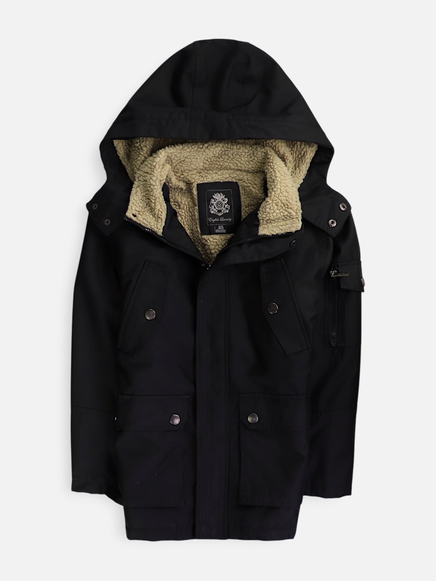 Chaqueta Impermeable Cargo - Niño - Medium - 10-12Y (Años)