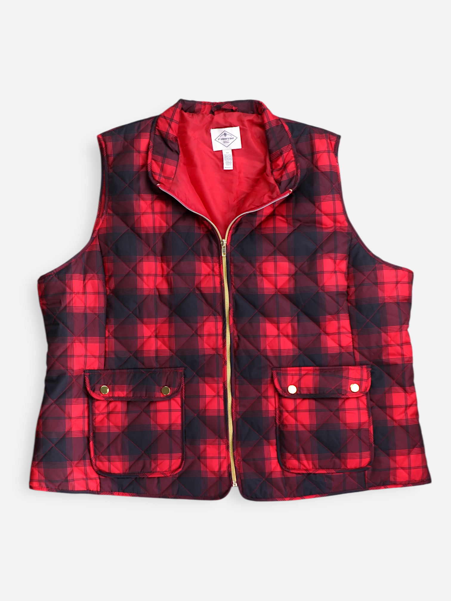 ST JOHNS BAY Chaleco Puffer - Mujer - 2XL