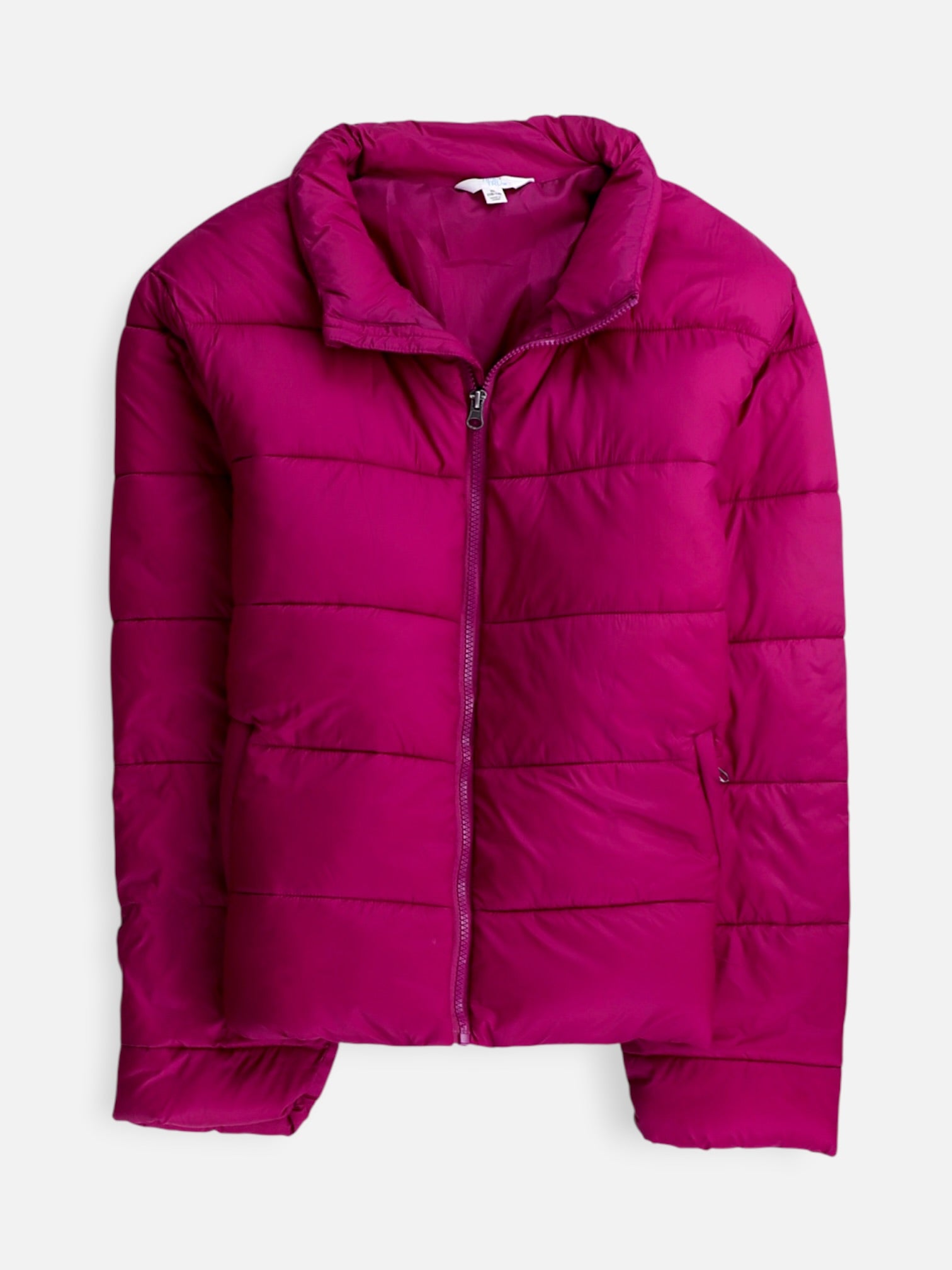 TIME THRU Chaqueta Puffer Impermeable - Mujer - XL