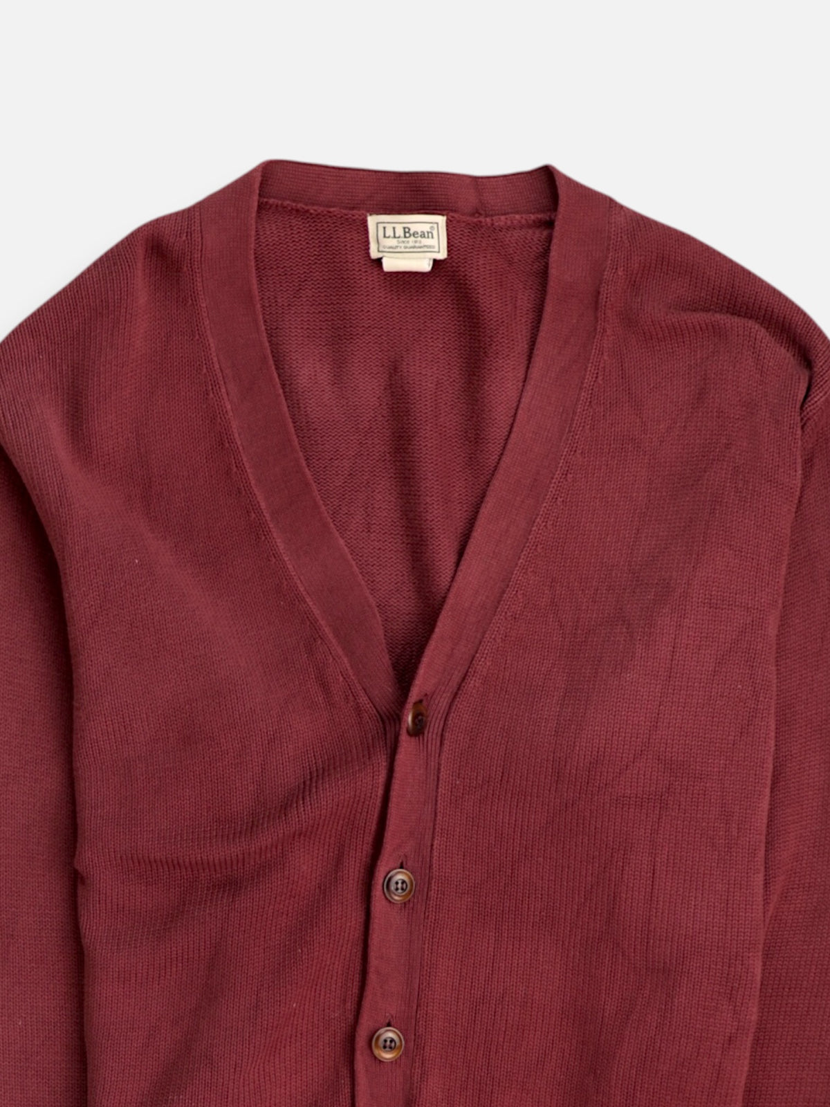 LL BEAN Sueter Cardigan Casual - Hombre - Large