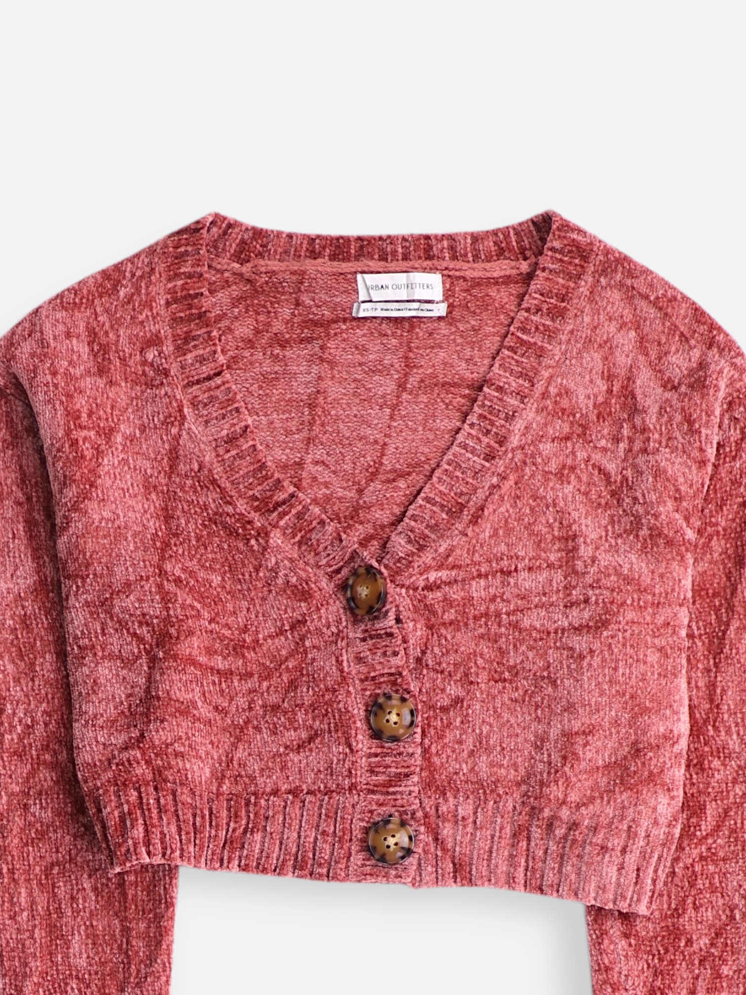 URBAN OUTFITTERS Sueter Cardigan Crop Top - Mujer - XS PETITE