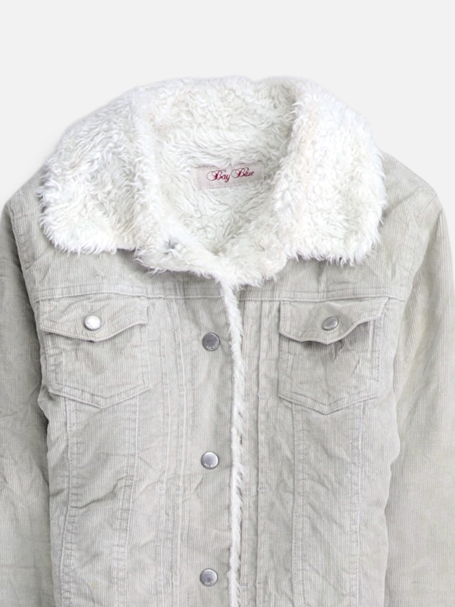 Chaqueta Sherpa Trucker Corduroy - Mujer - Medium