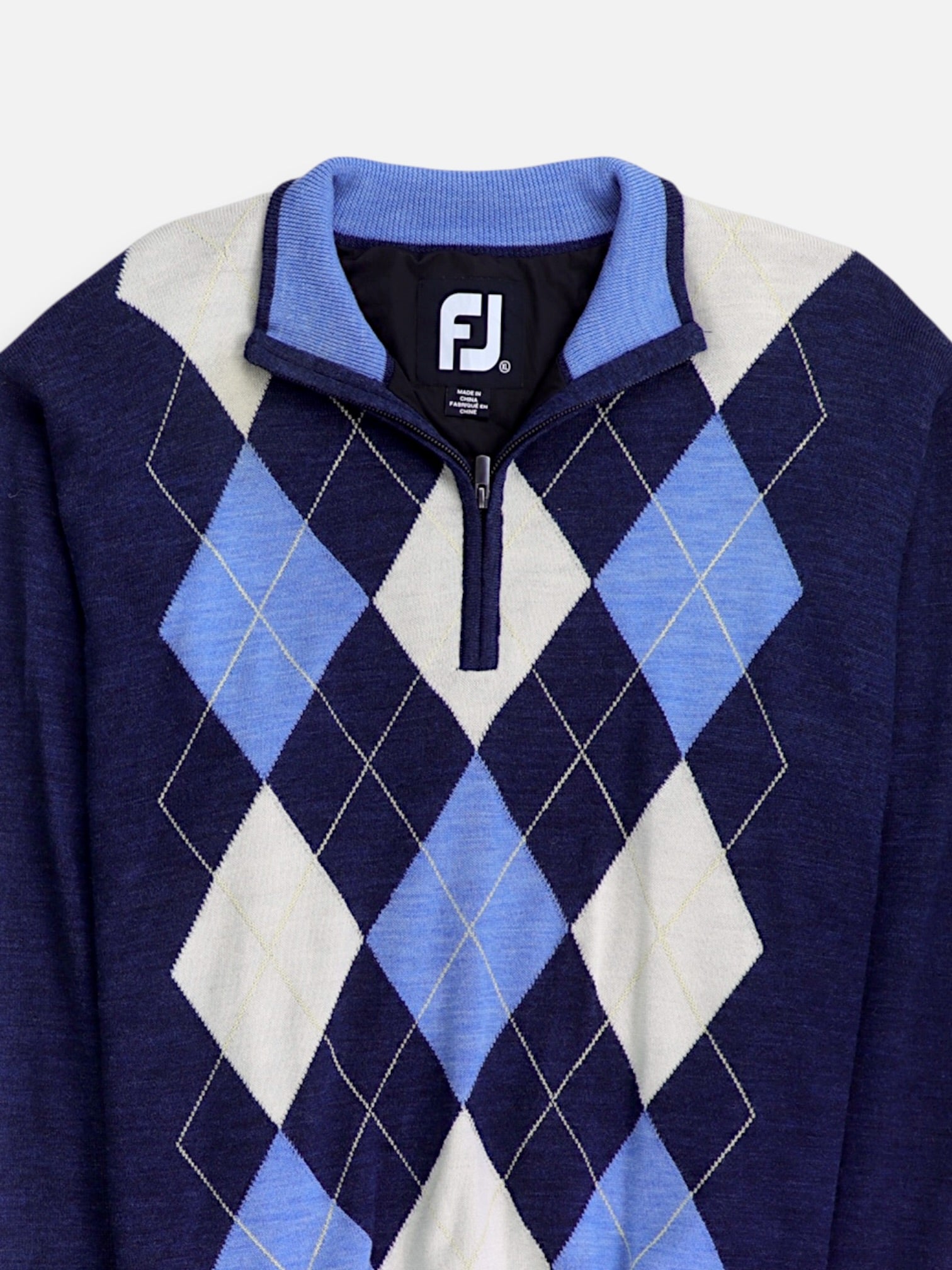 Sueter Casual Color Block - Hombre - XL