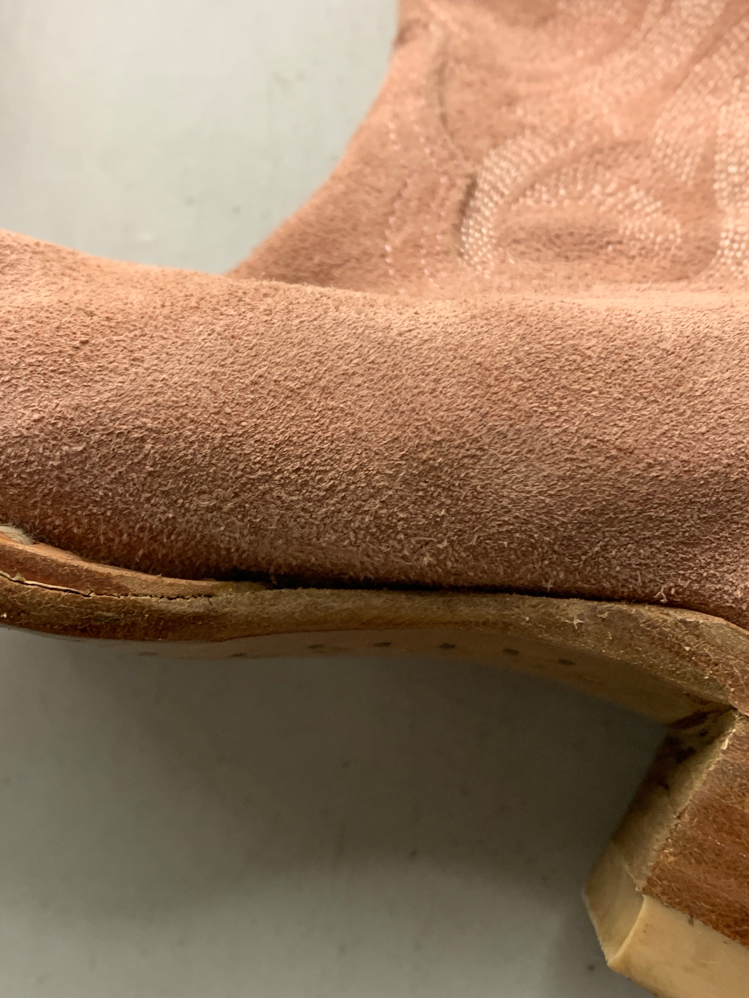 Botas Vaquero Suede - Mujer - US 8.5