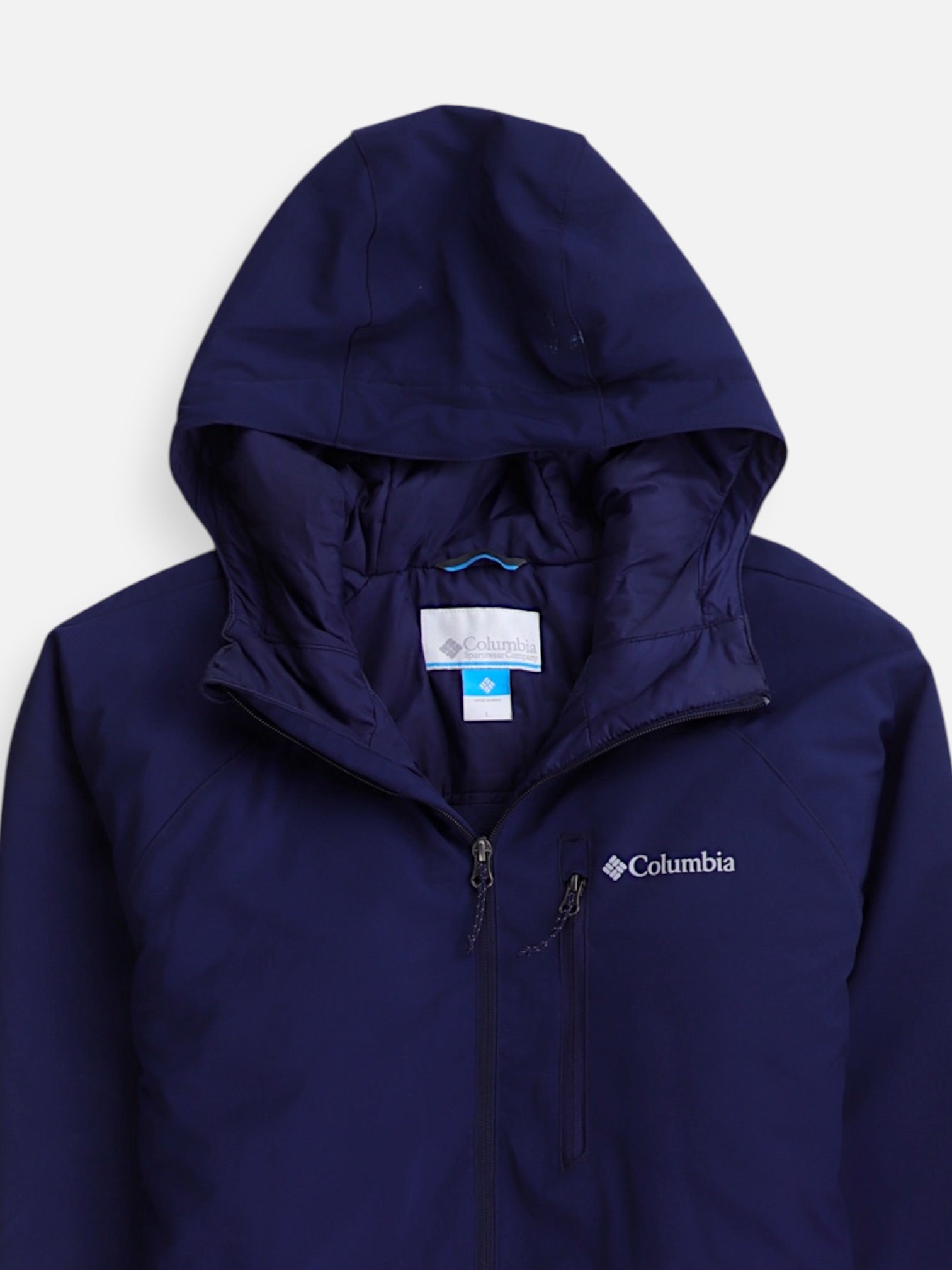 Columbia Chaqueta Impermeable Basic - Hombre - Large