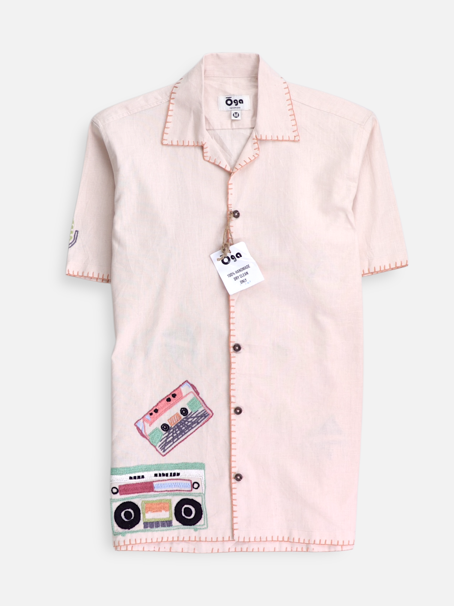 Oga Camisa Lino - Hombre - Medium