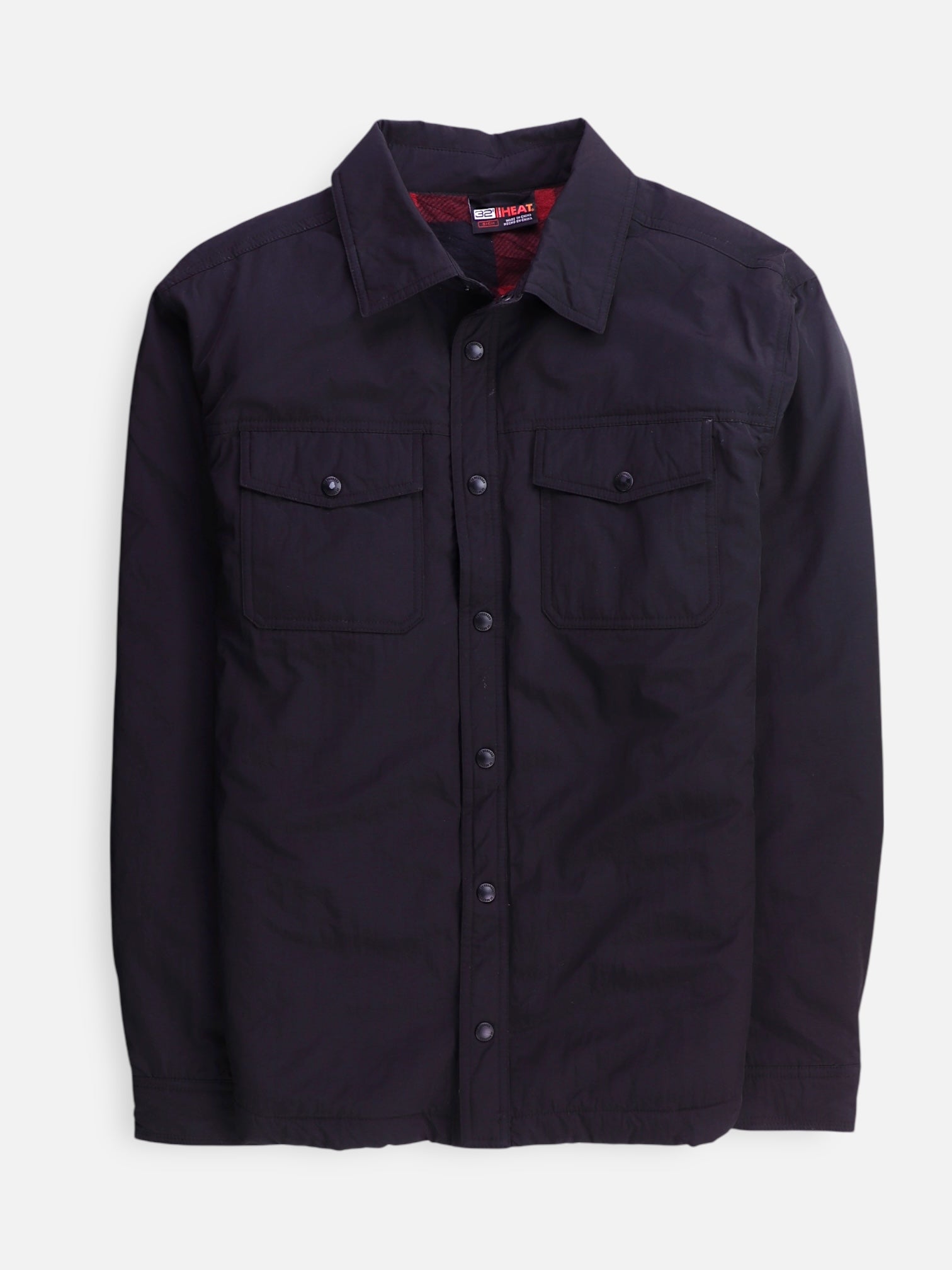 32 HEAT COOL Chaqueta Sobrecamisa Impermeable - Hombre - Small