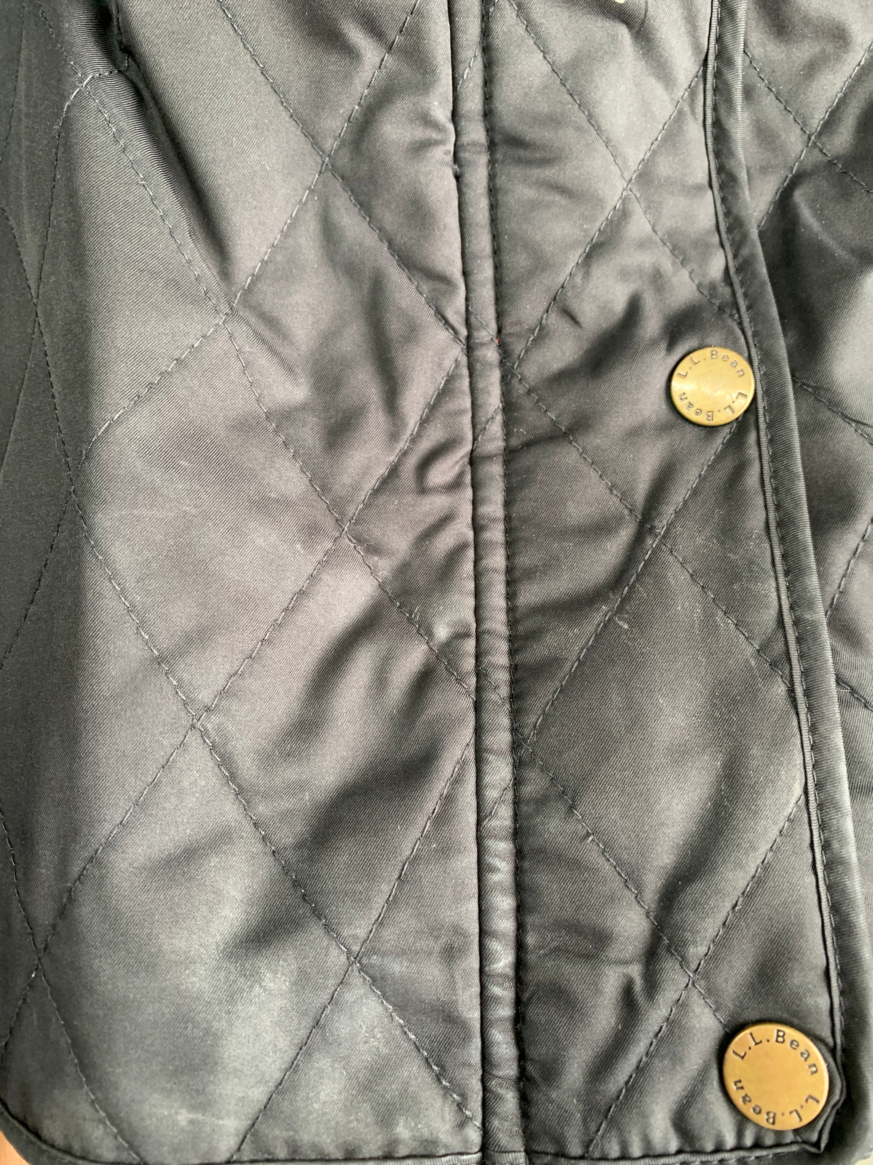 LL BEAN Chaqueta Impermeable Fleece - Mujer - Small