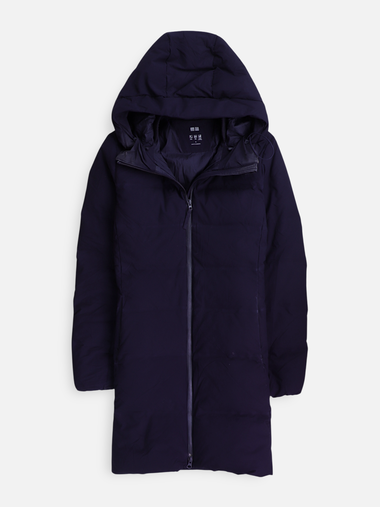 UNIQLO Abrigo Impermeable Puffer - Mujer - Small