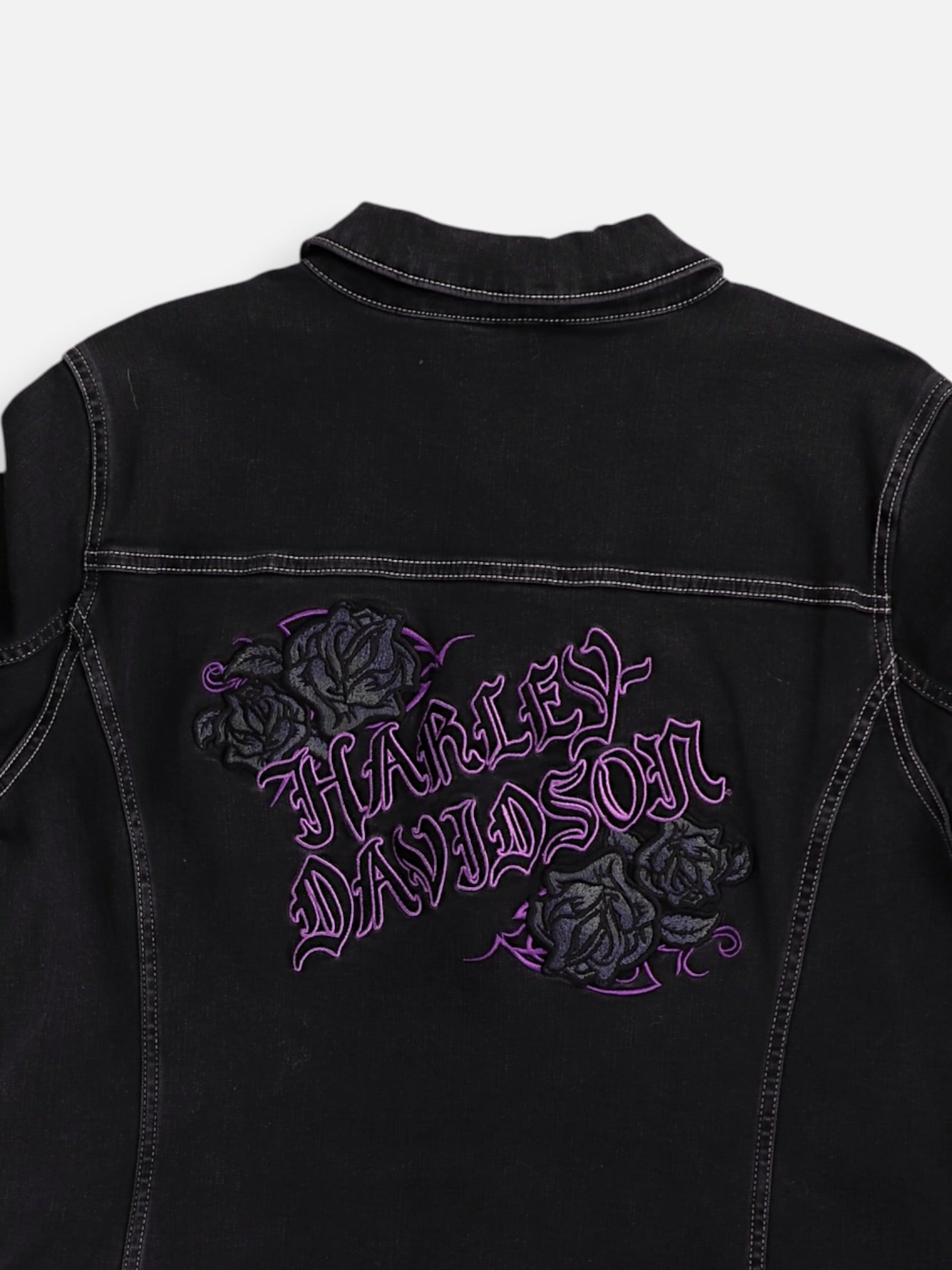 Harley Davidson Chaqueta Denim Basic - Mujer - 2XL