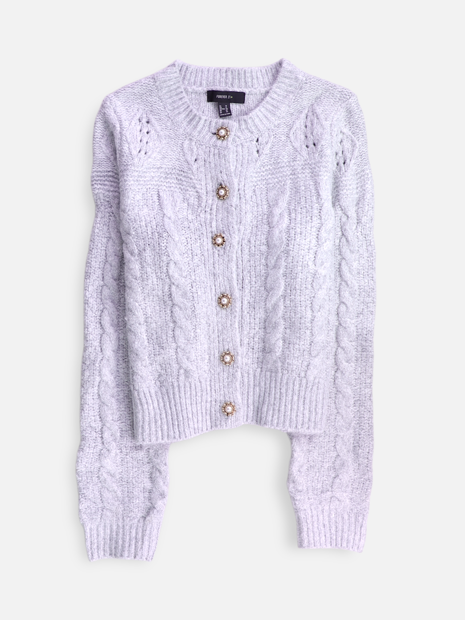 Forever 21 Sueter Cardigan Casual - Mujer - XL