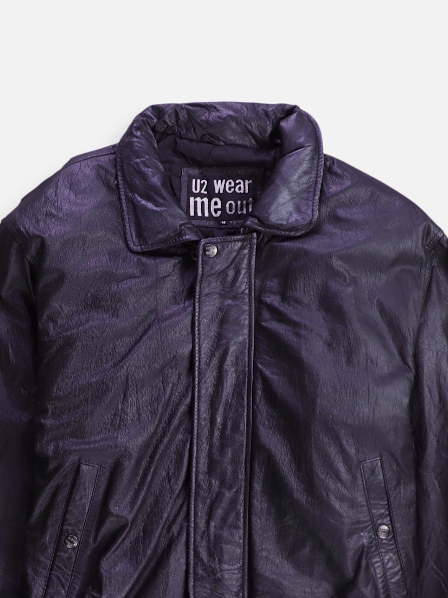 Chaqueta Motera Cuero - Hombre - Medium