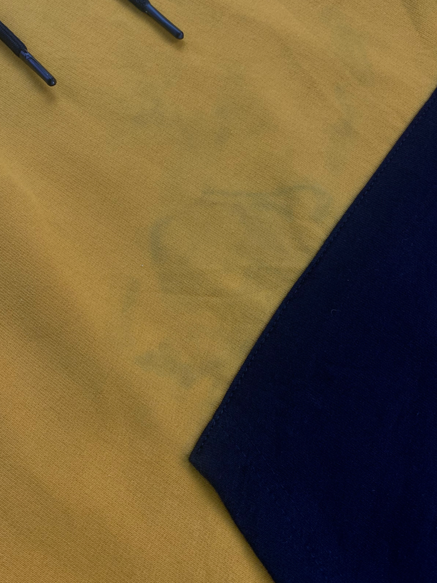 Sudadera Hoodie Color Block - Hombre - Large