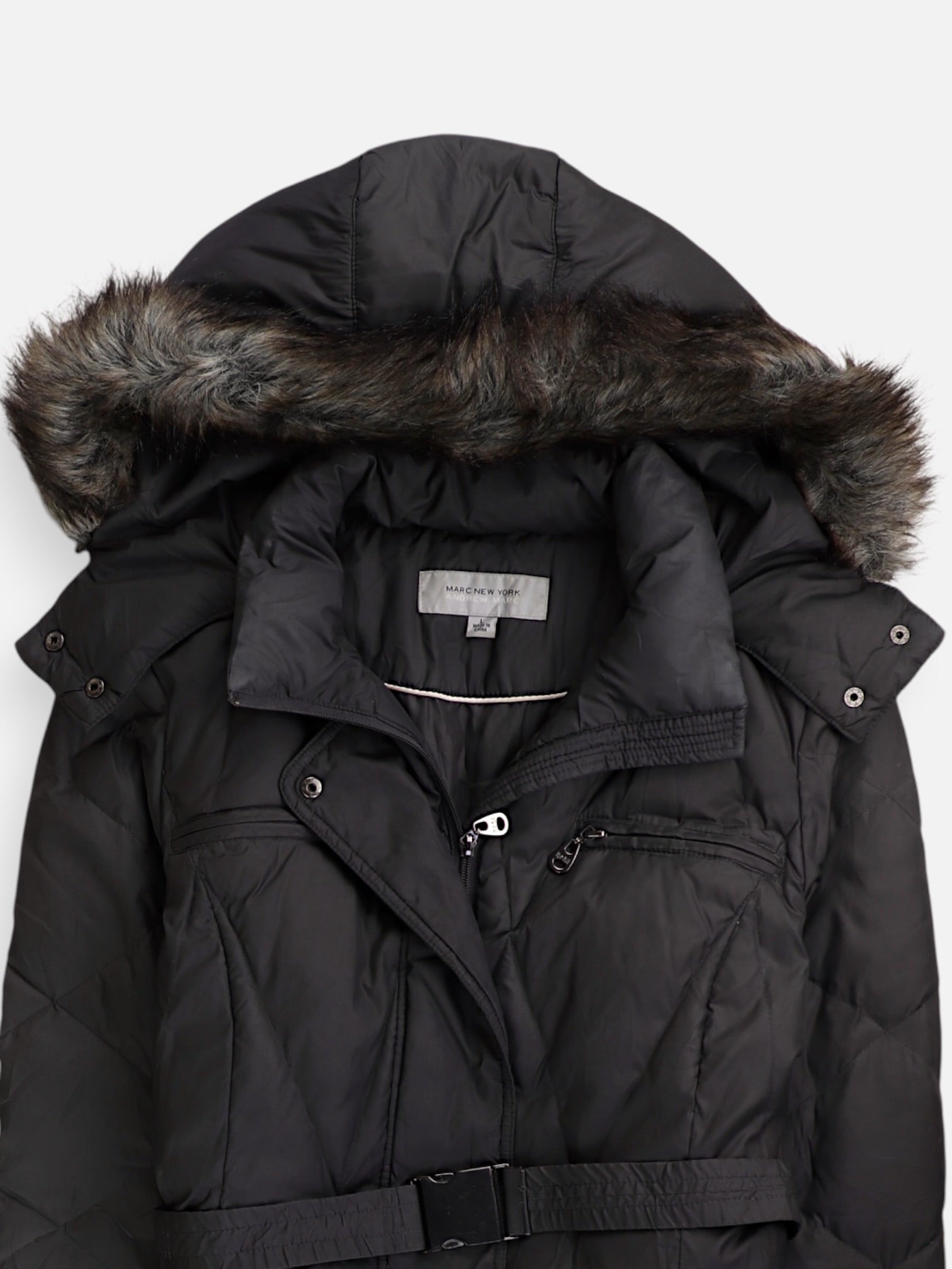 Marc New York Abrigo Impermeable Puffer - Mujer - Large