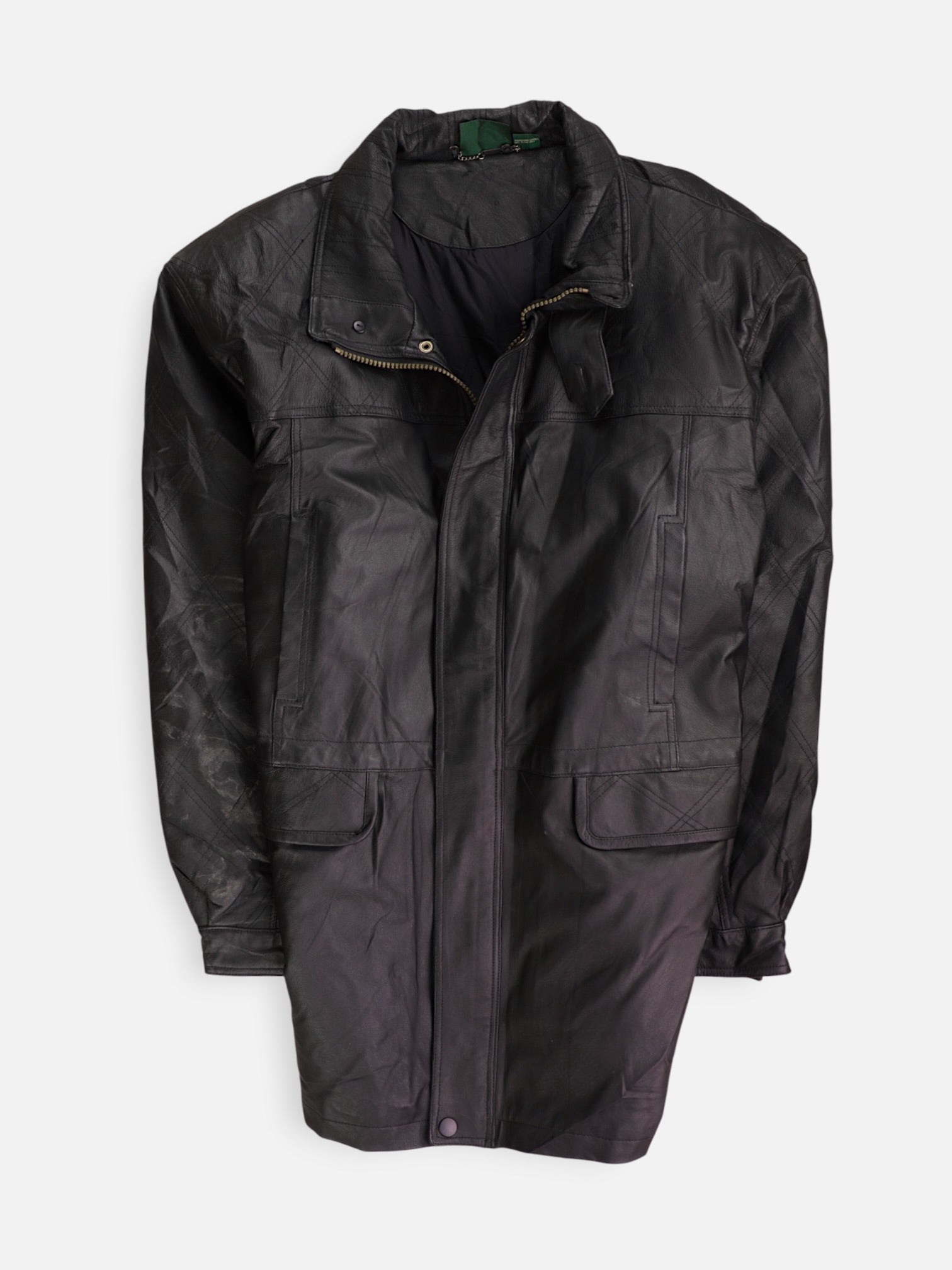 Abrigo Cazador Cuero - Hombre - XL
