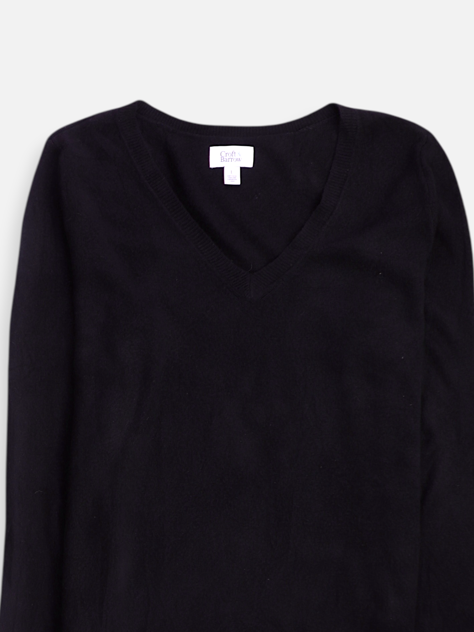 Croft & Barrow Sueter Knit Casual - Hombre - Large