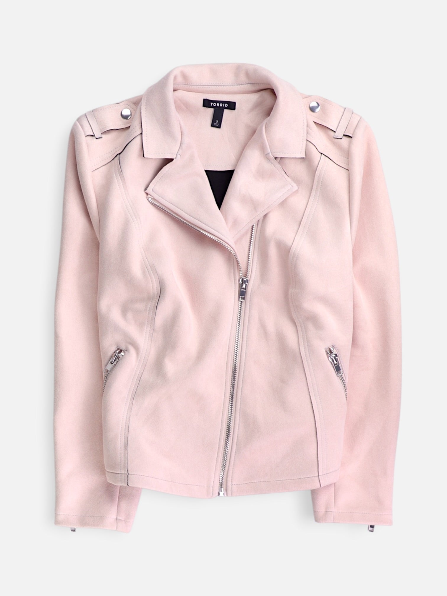 TORRID Chaqueta Casual Suede - Mujer - 3