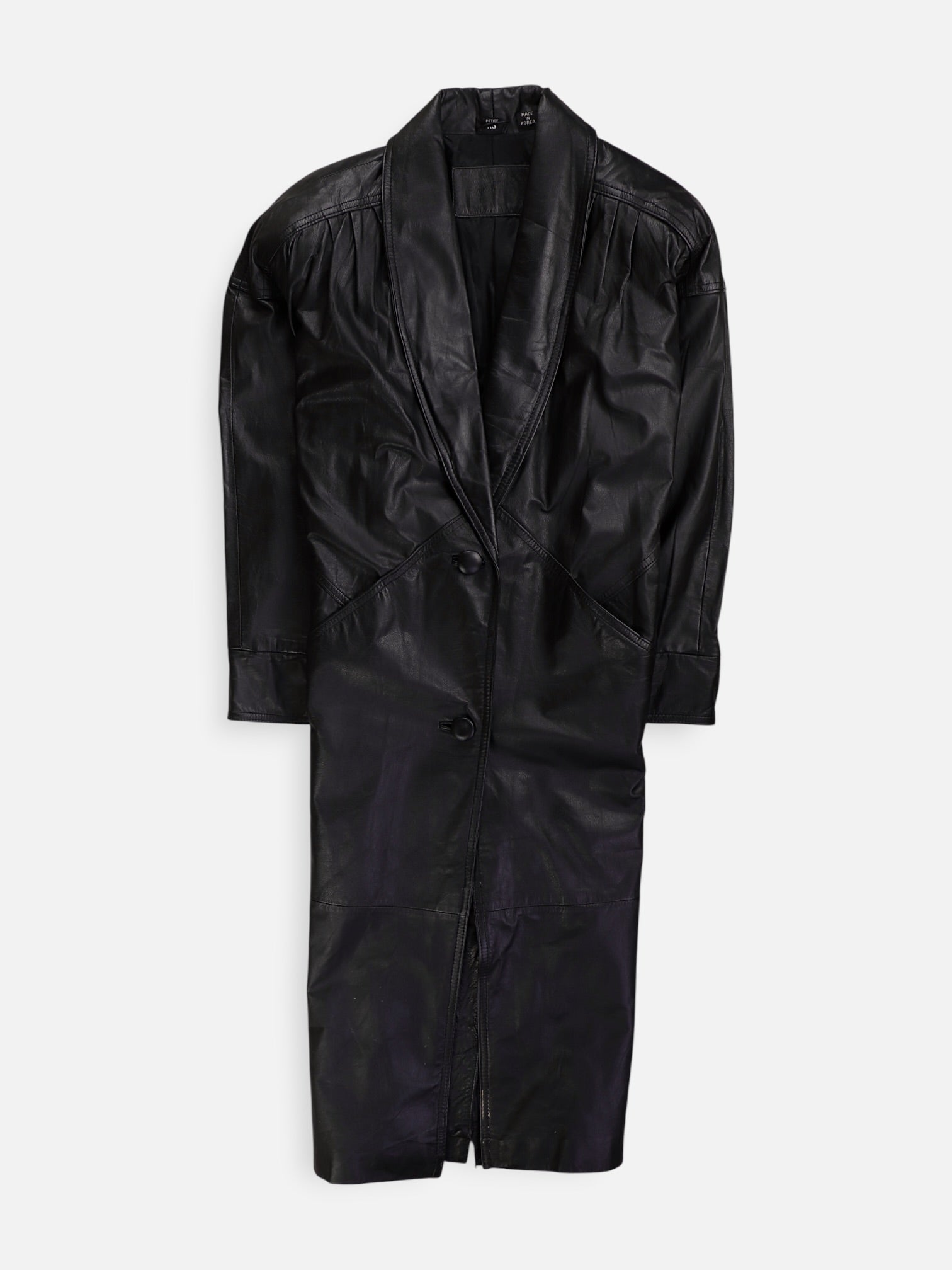 Abrigo Casual Cuero - Mujer - XS