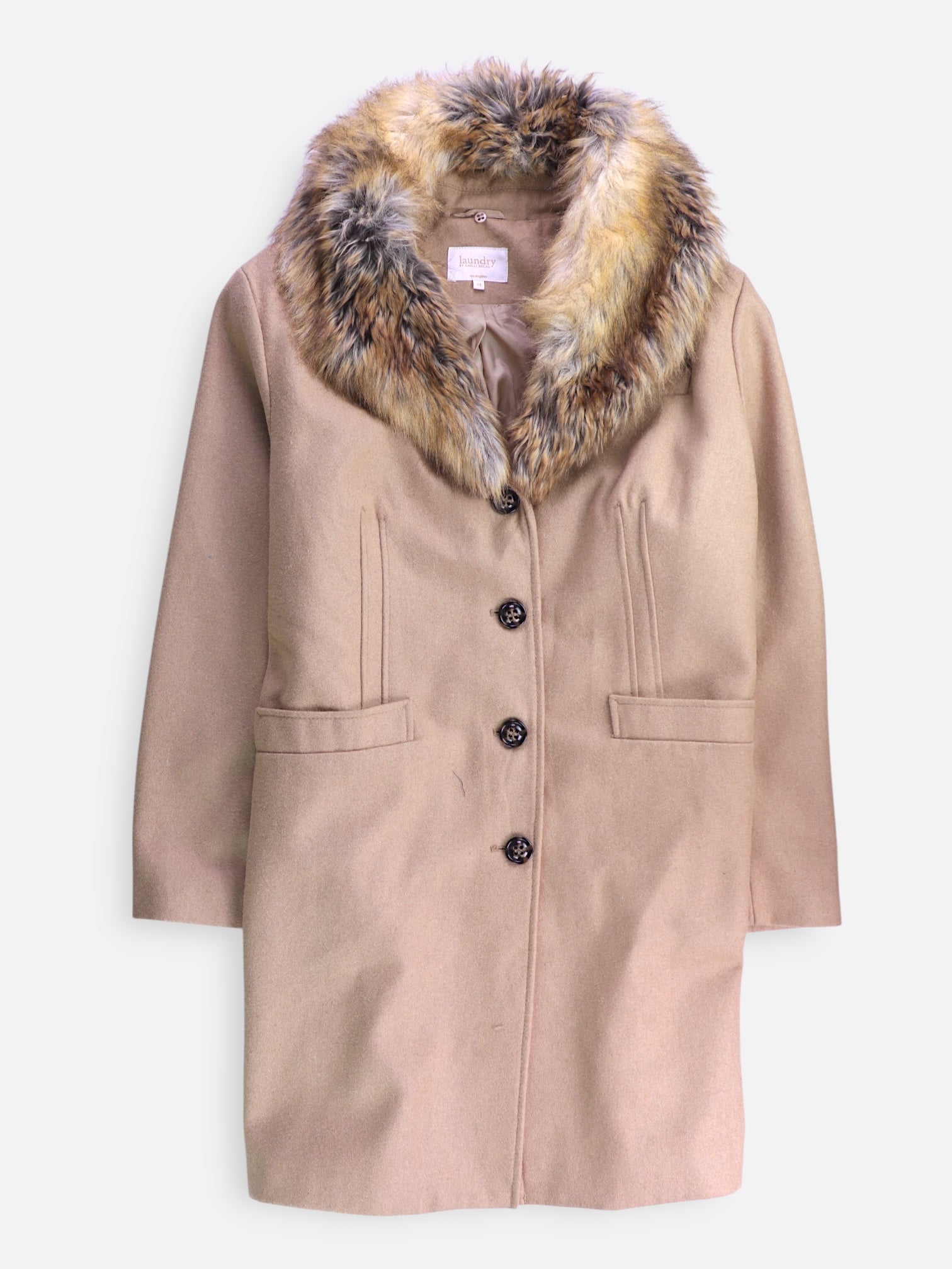 Laundry by Shelli Segal Abrigo Single breasted trench Casual - Mujer - 2XL