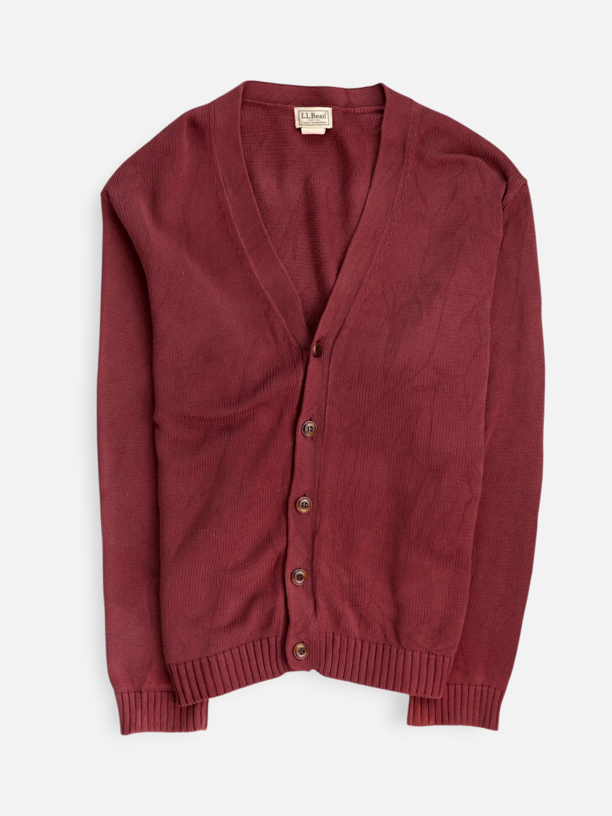 LL BEAN Sueter Cardigan Casual - Hombre - Large