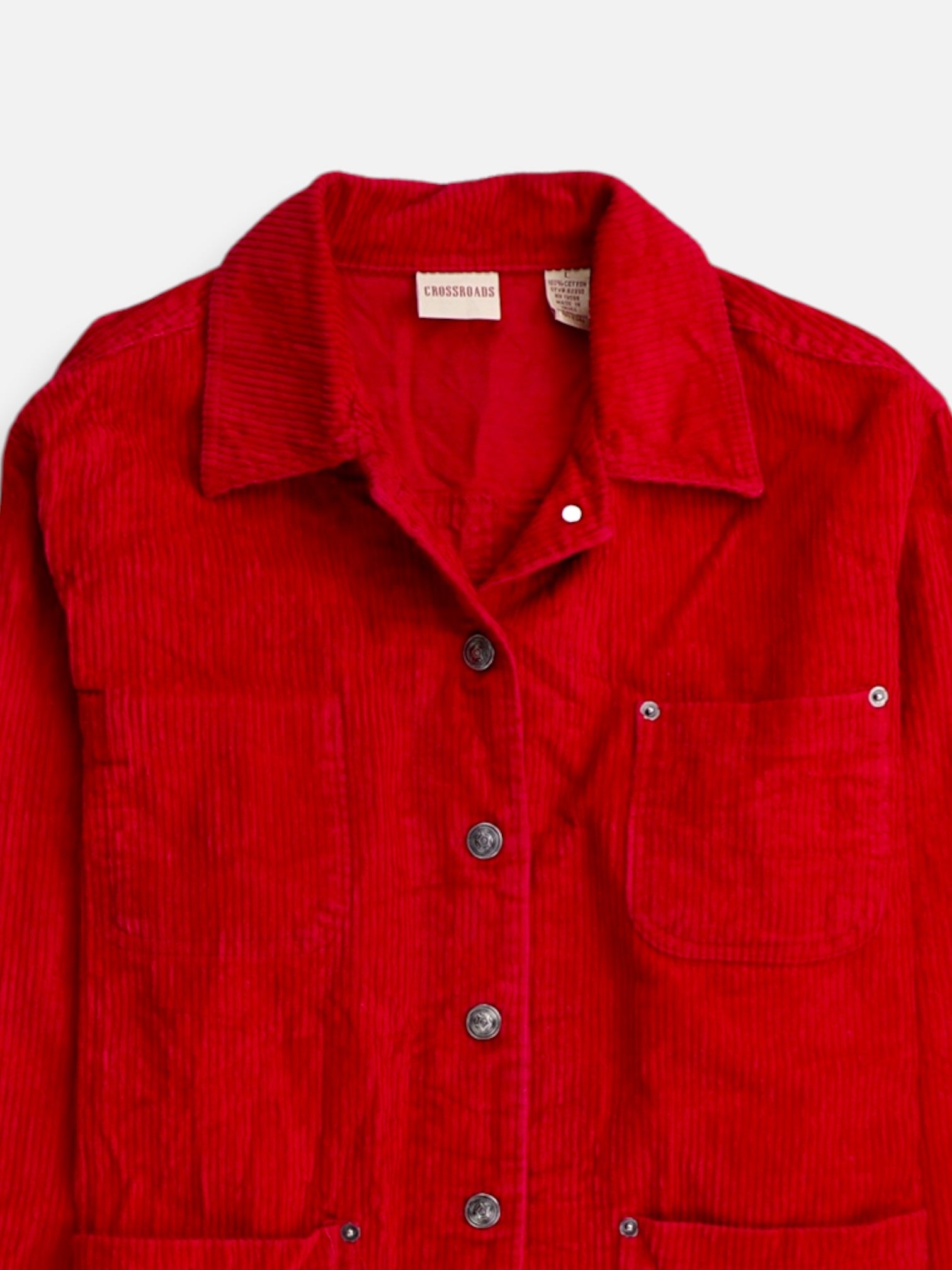 Chaqueta Sobrecamisa Corduroy - Mujer - Large