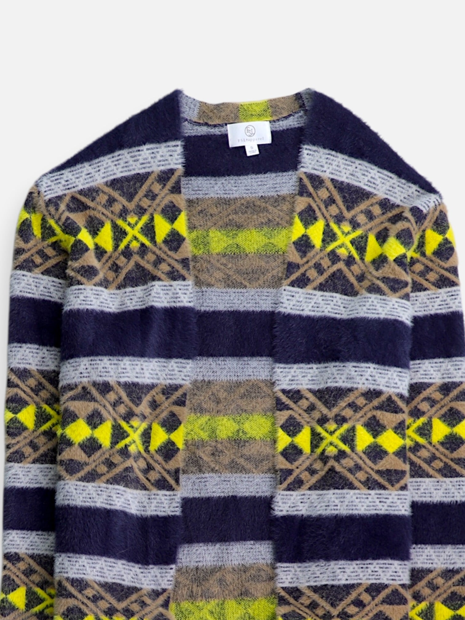 Sueter Casual Color Block - Mujer - Small
