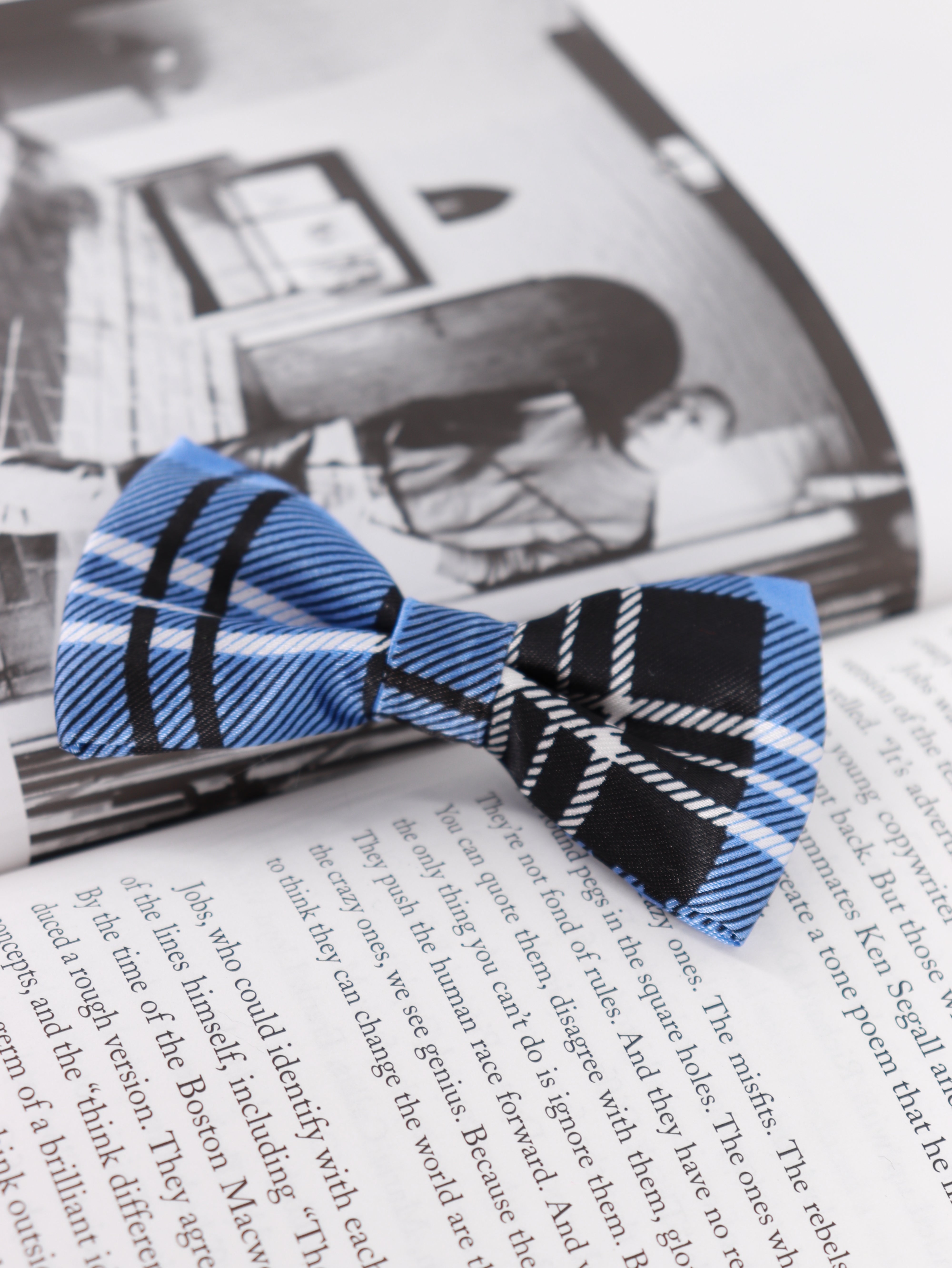 Corbatin Plaid Types Perro y Gato - XS