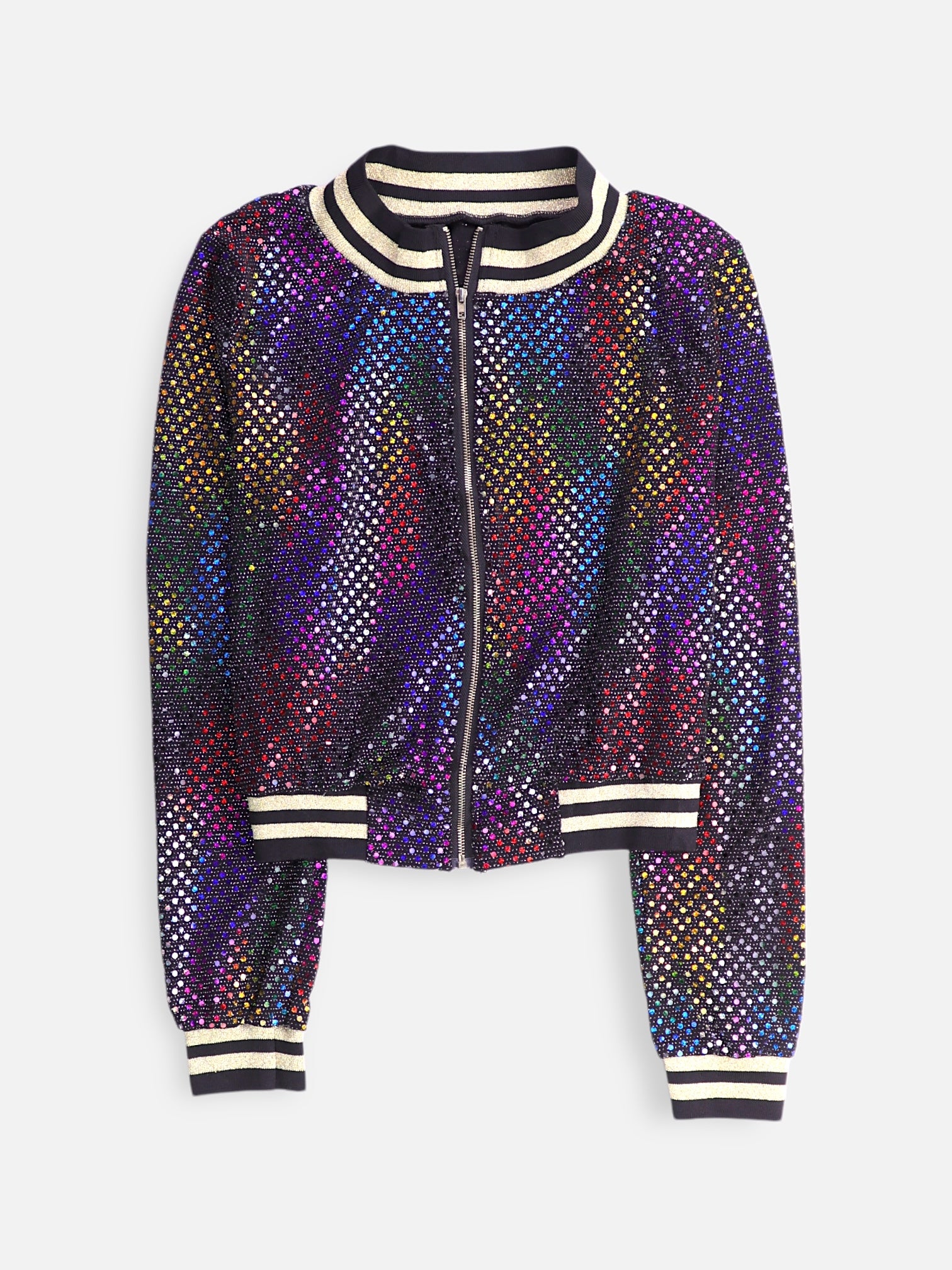 Chaqueta Bomber Crop Top - Mujer - Small