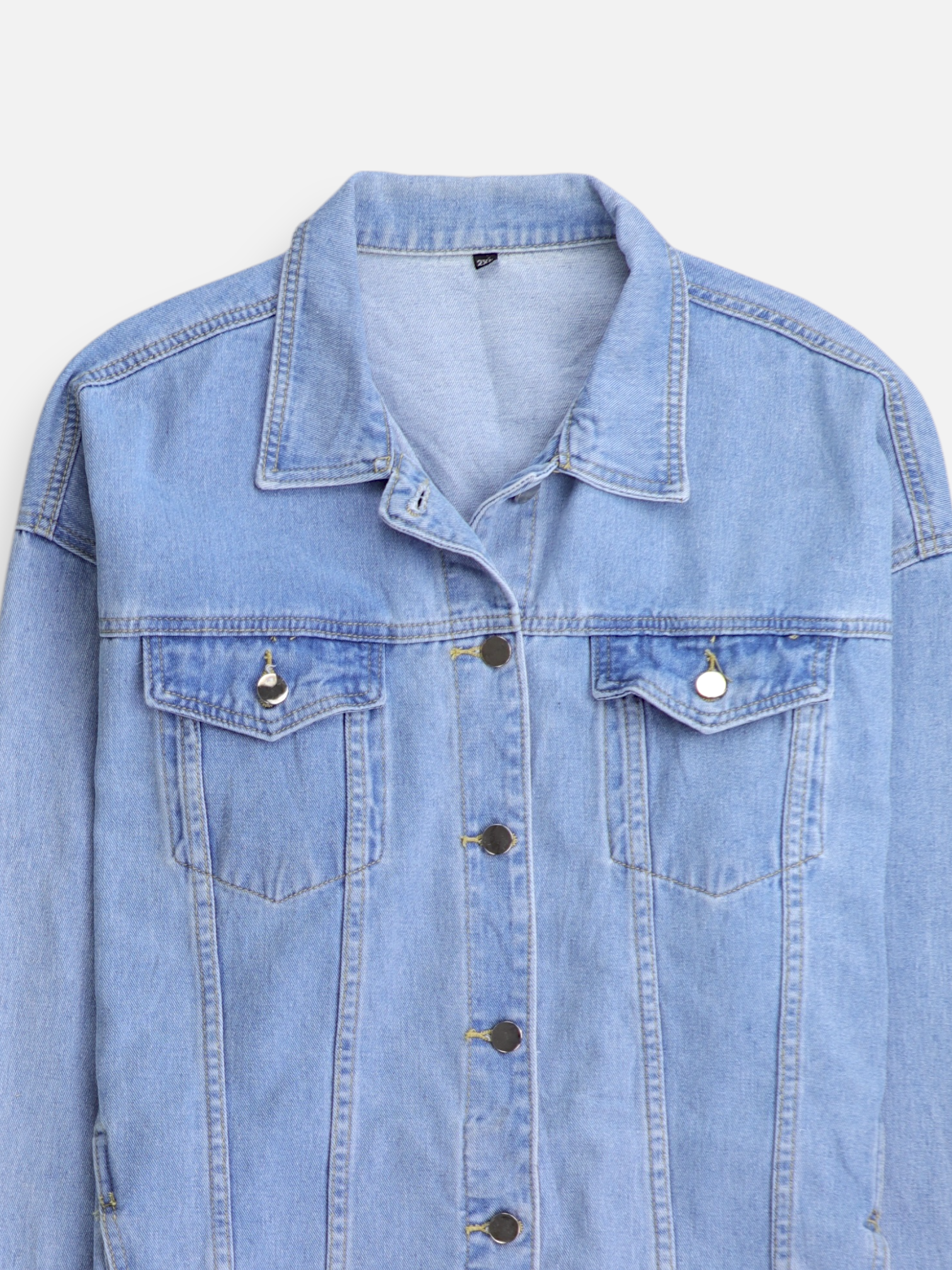 Chaqueta Denim Basic - Mujer - 2XL