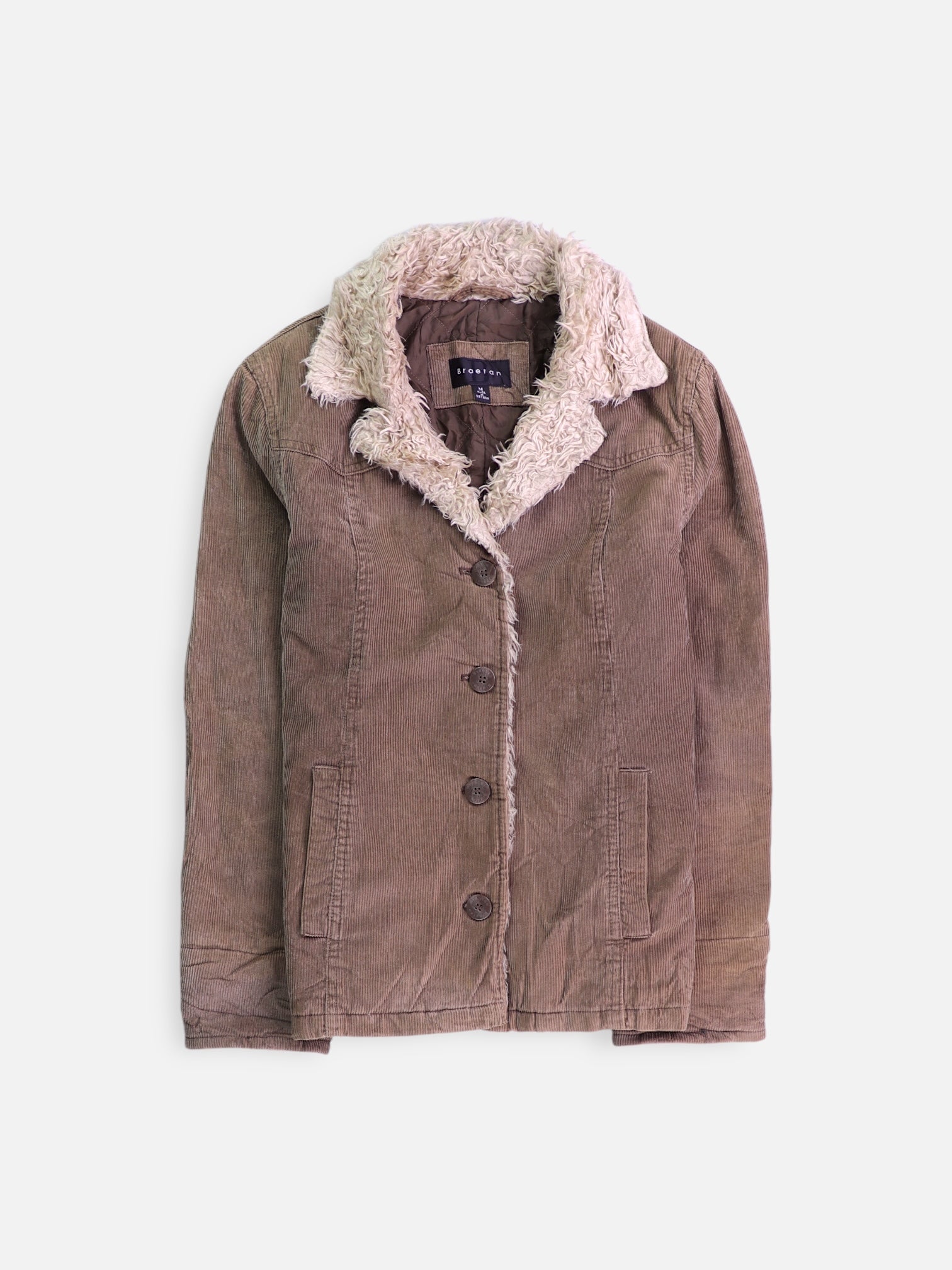 Chaqueta Sherpa Trucker Corduroy - Mujer - Medium