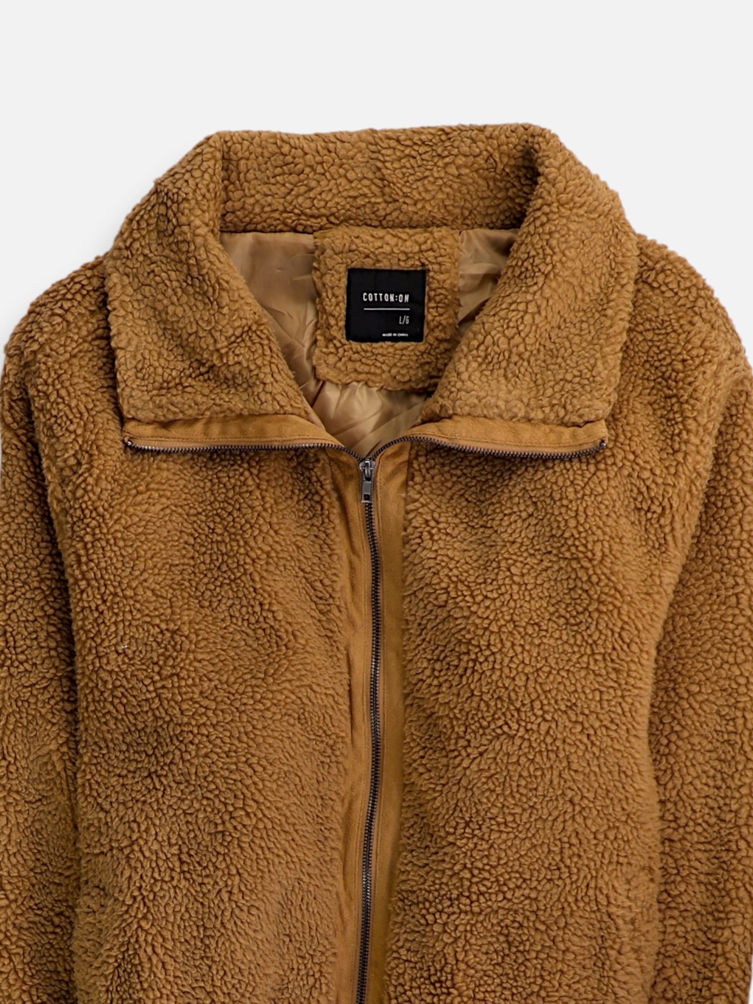 Chaqueta Casual Teddy - Hombre - Large