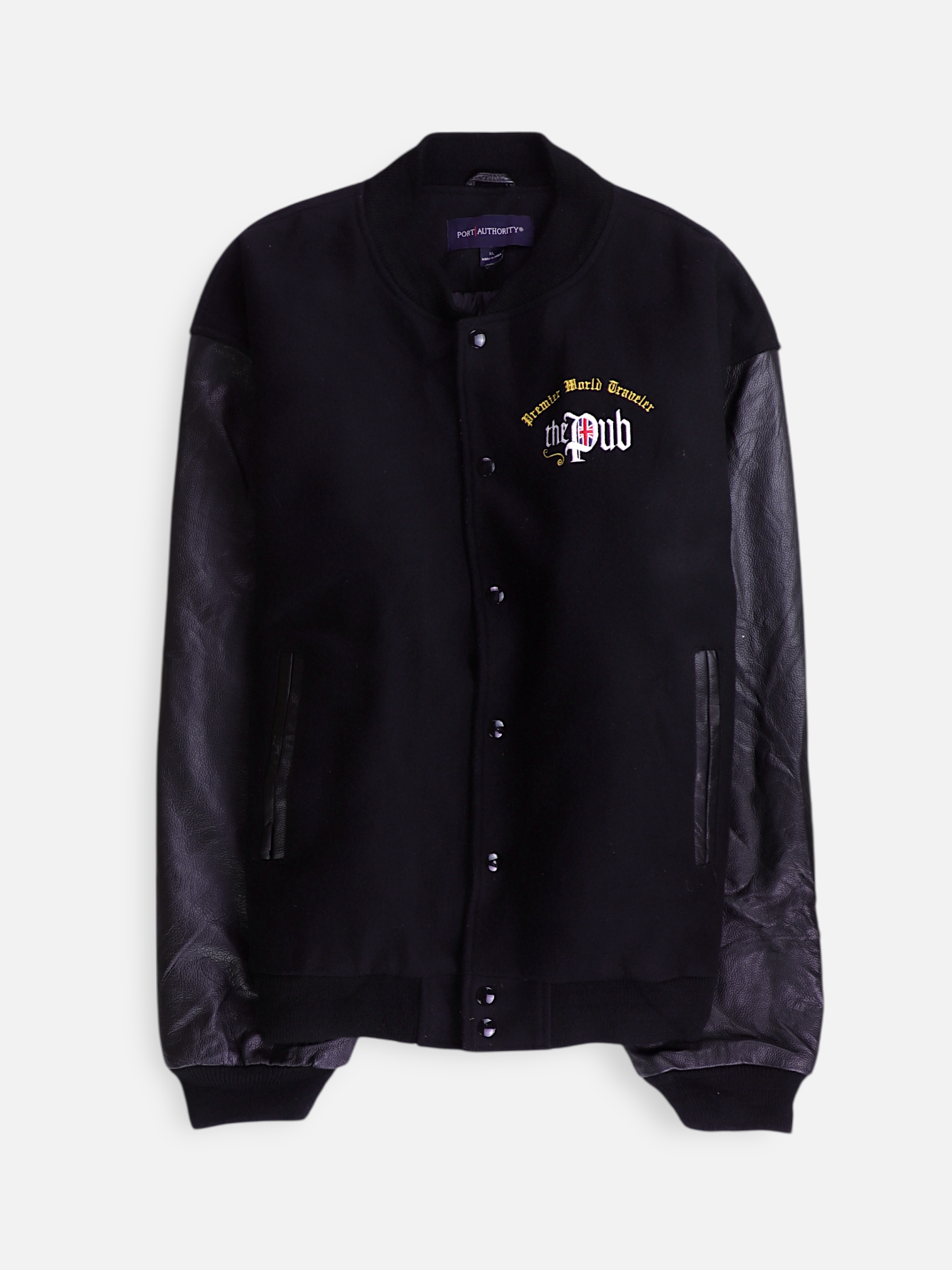 Chaqueta Bomber Cuero - Hombre - XL