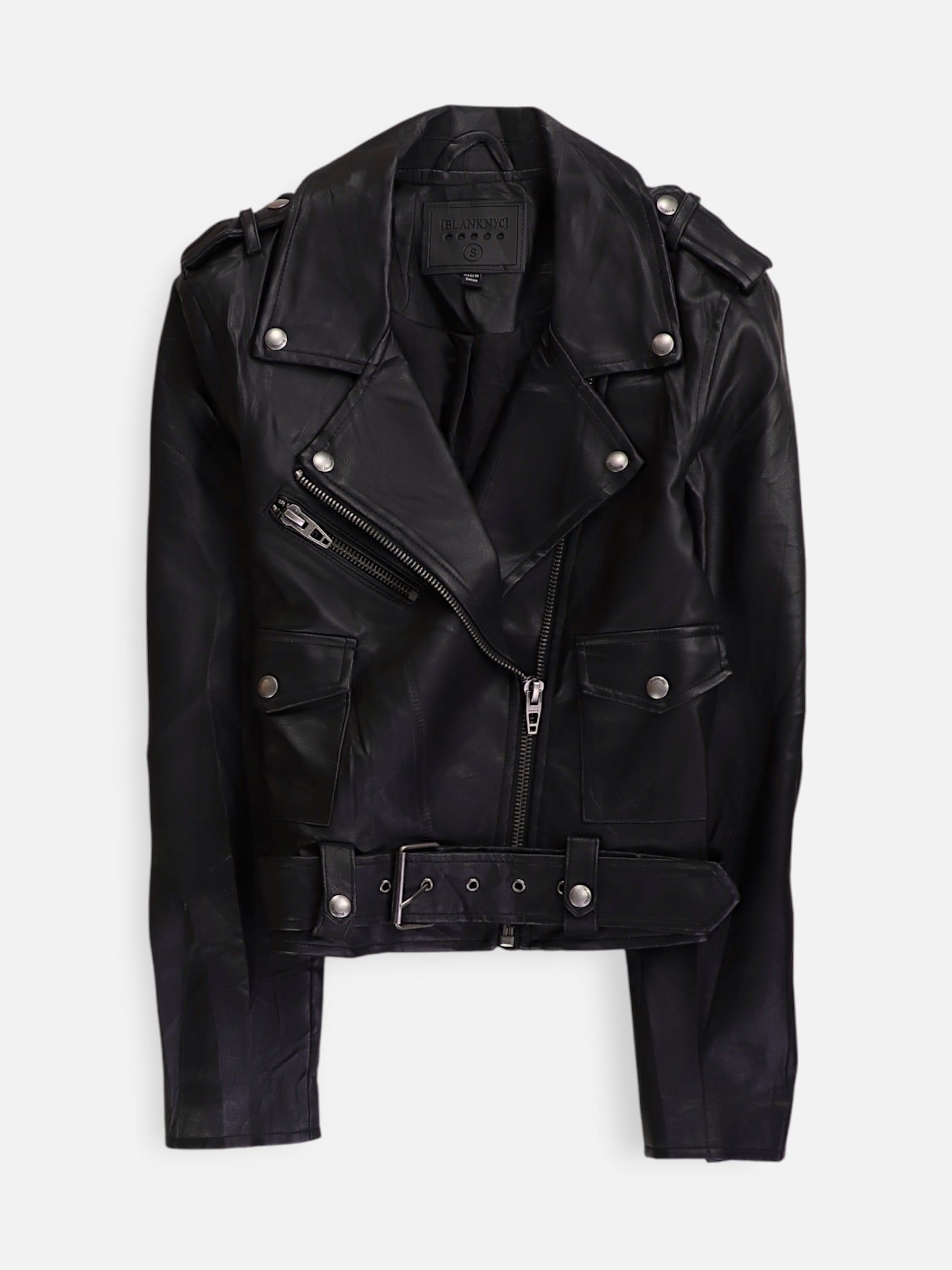Chaqueta Aviator Cuero - Mujer - Small