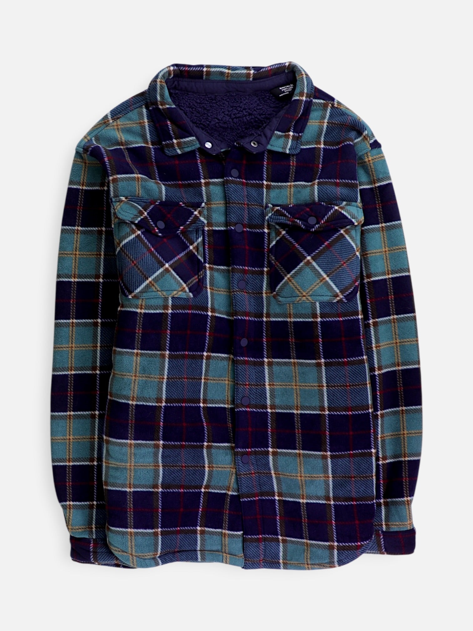Chaqueta Sobrecamisa Color Block - Hombre - 2XL