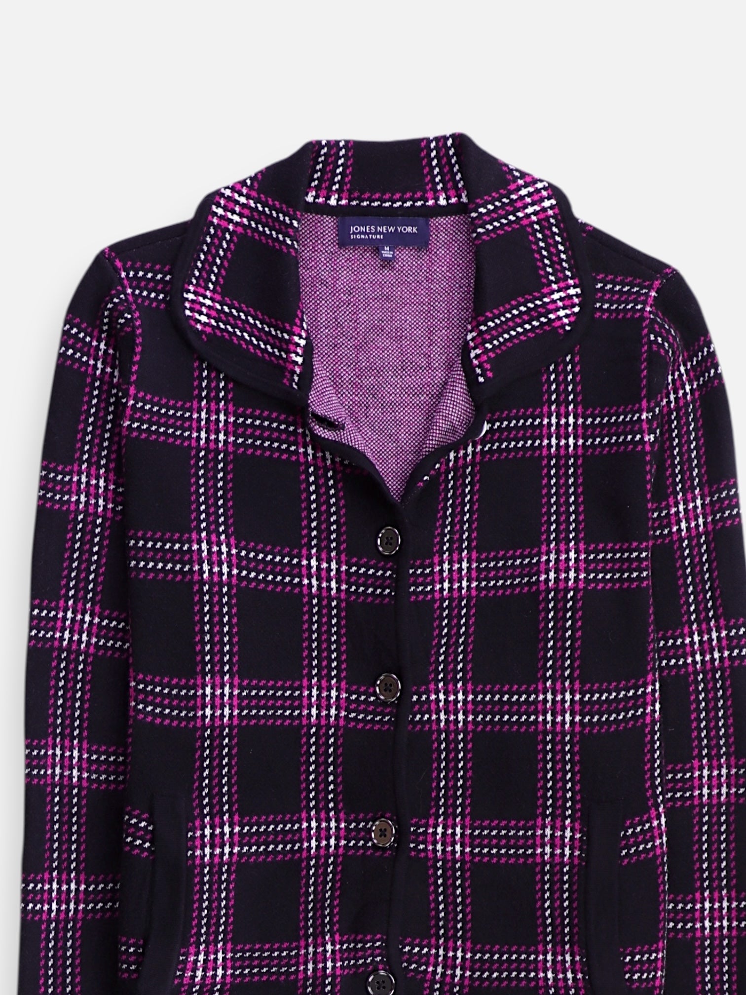 JONES NEW YORK Sueter Cardigan Casual - Mujer - Medium