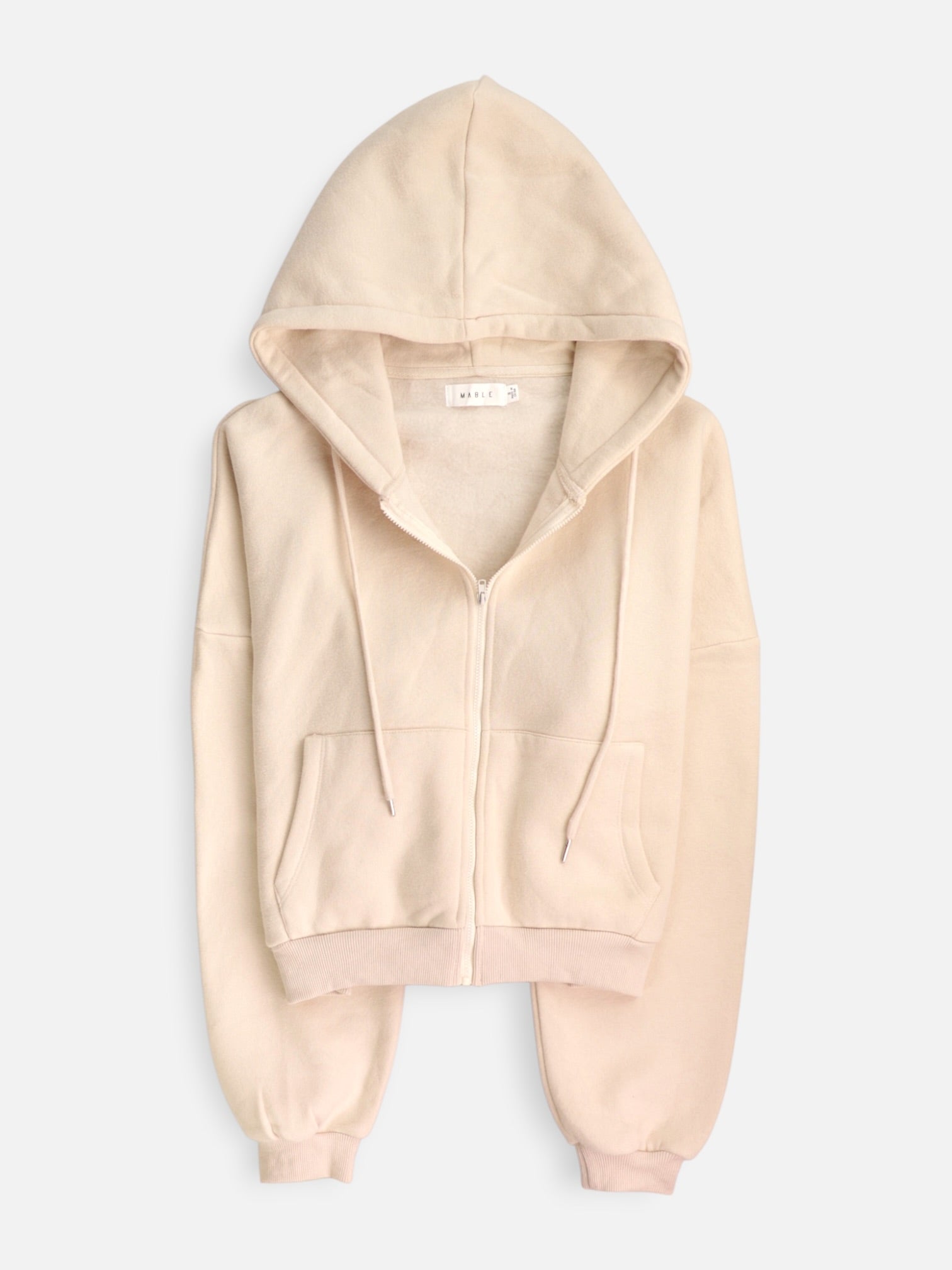 Sudadera Hoodie Crop Top - Mujer - Small