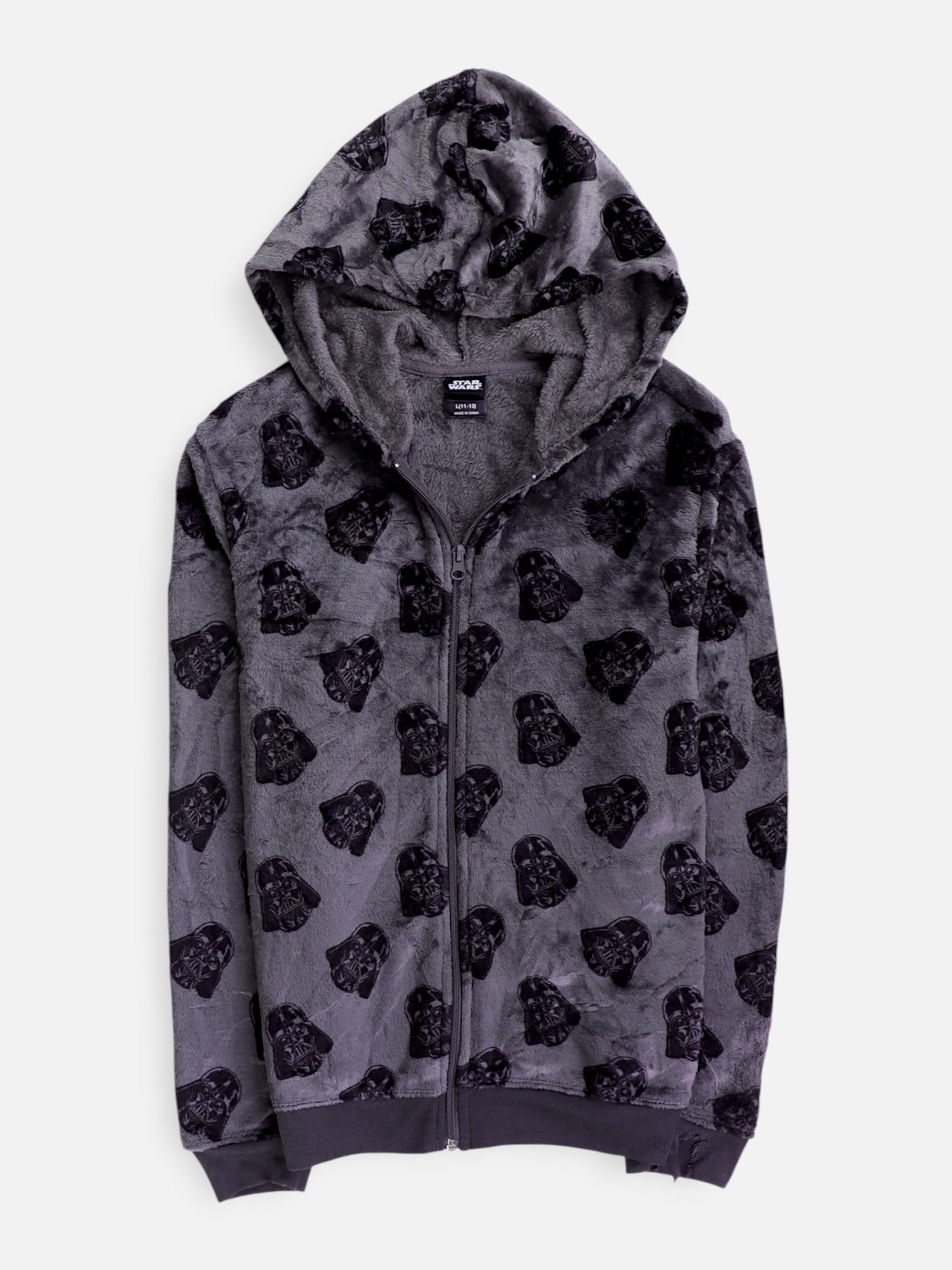 Star Wars Sudadera Hoodie Teddy - Niño - Large - 11-13Y (Años)