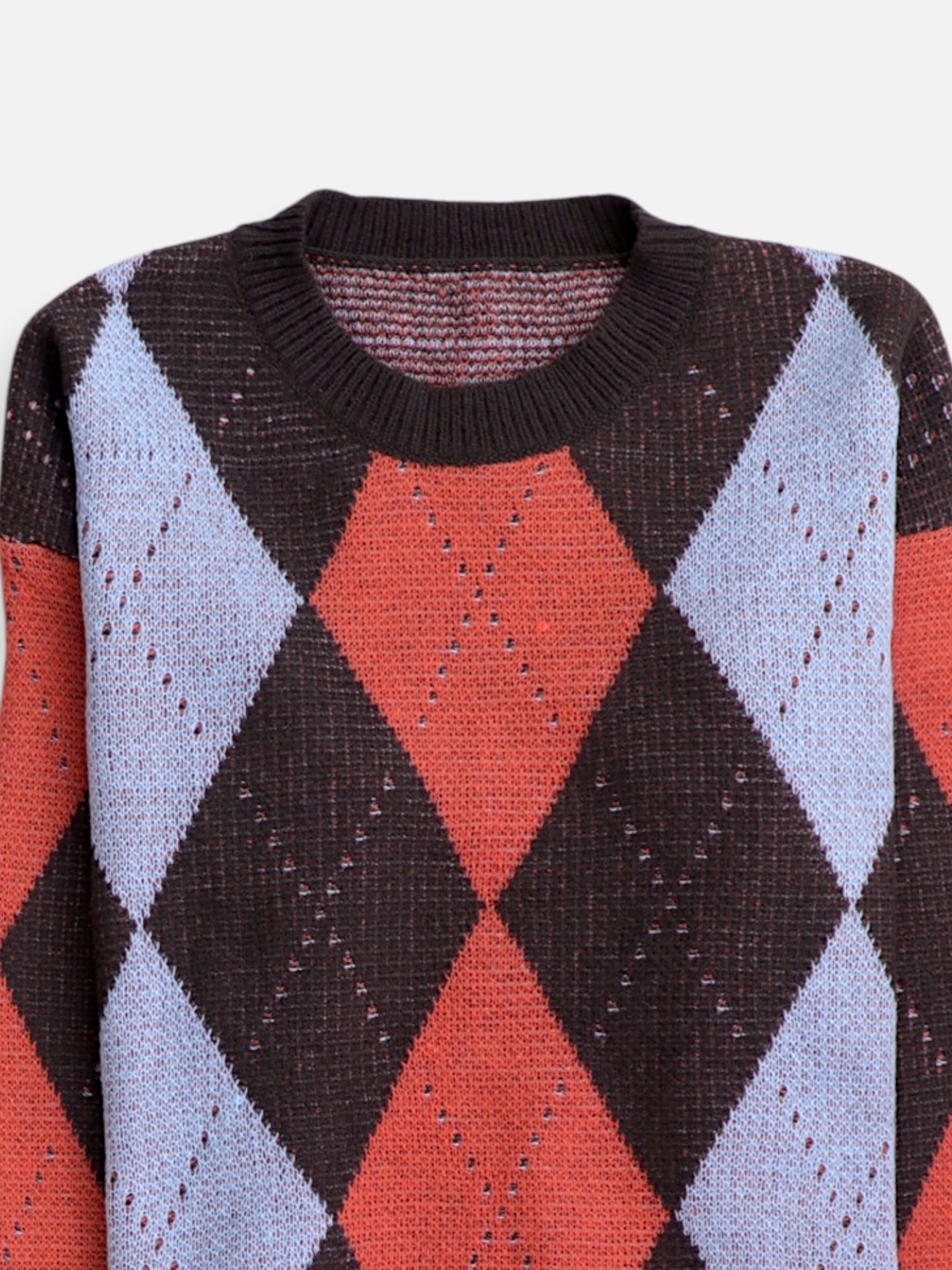 Sueter Knit Color Block - Mujer - 2XL