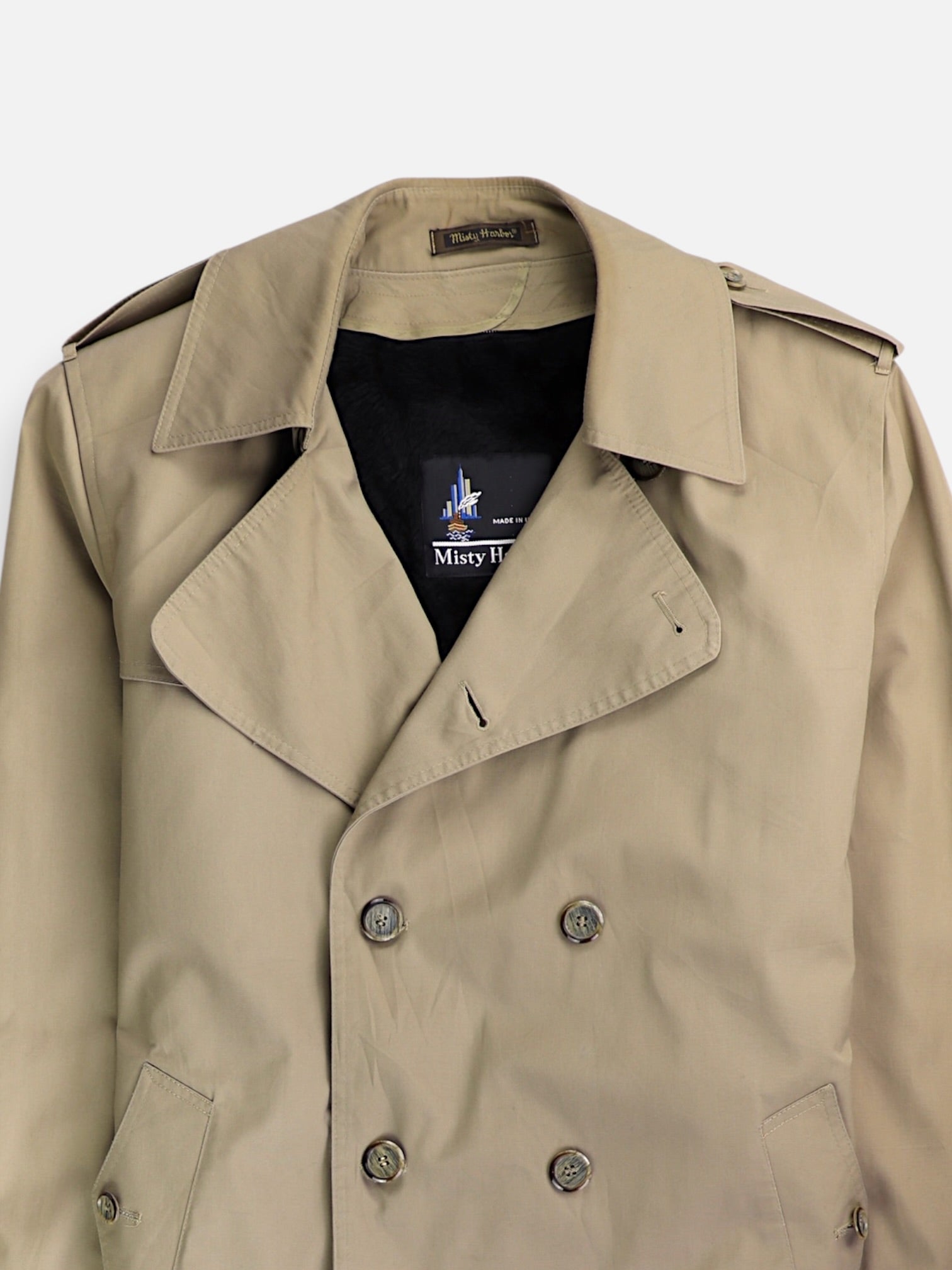 Abrigo Trench Coat Casual - Hombre - 42R