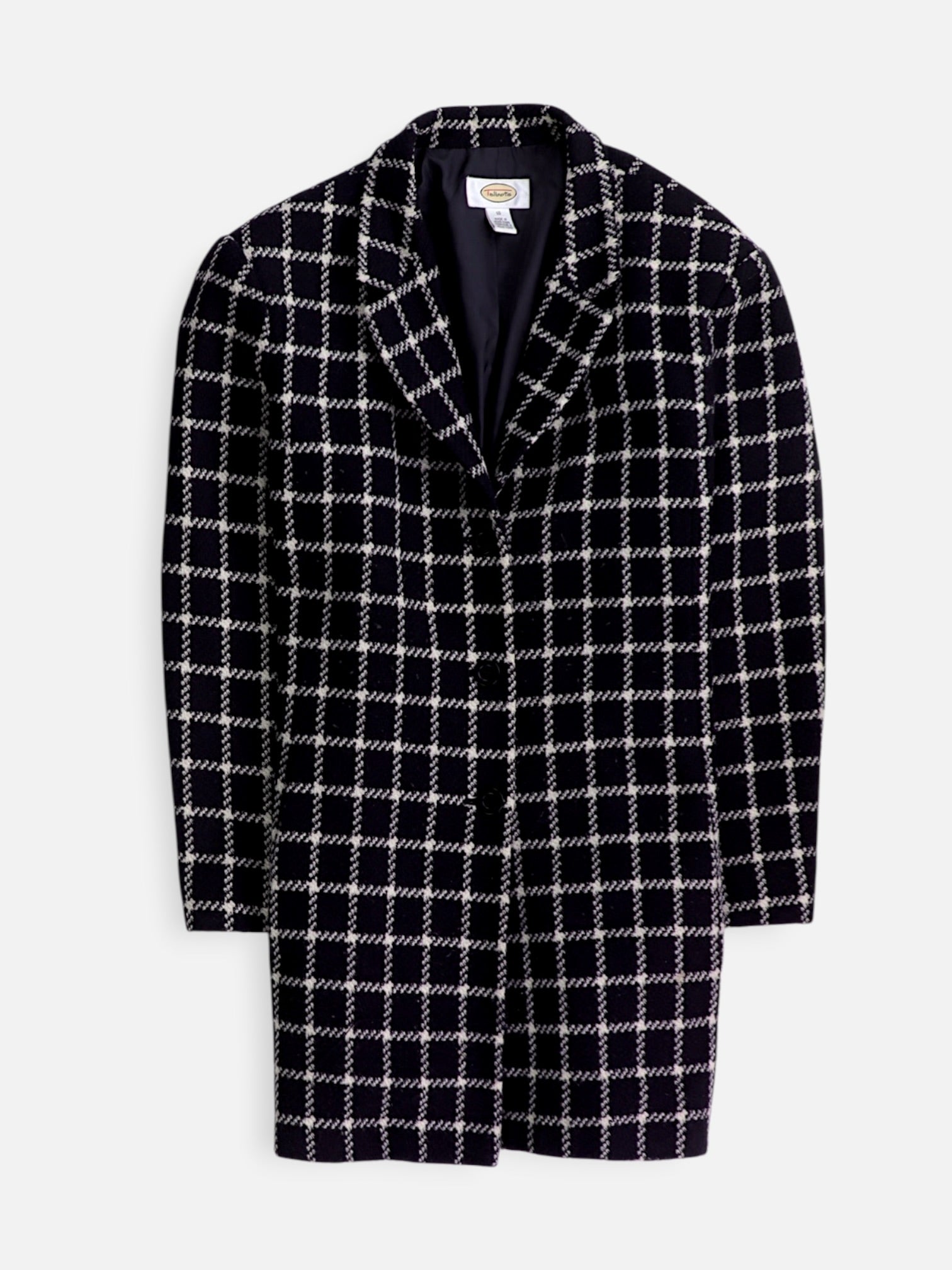 TALBOTS Chaqueta Casual Plaid Types - Mujer - 10